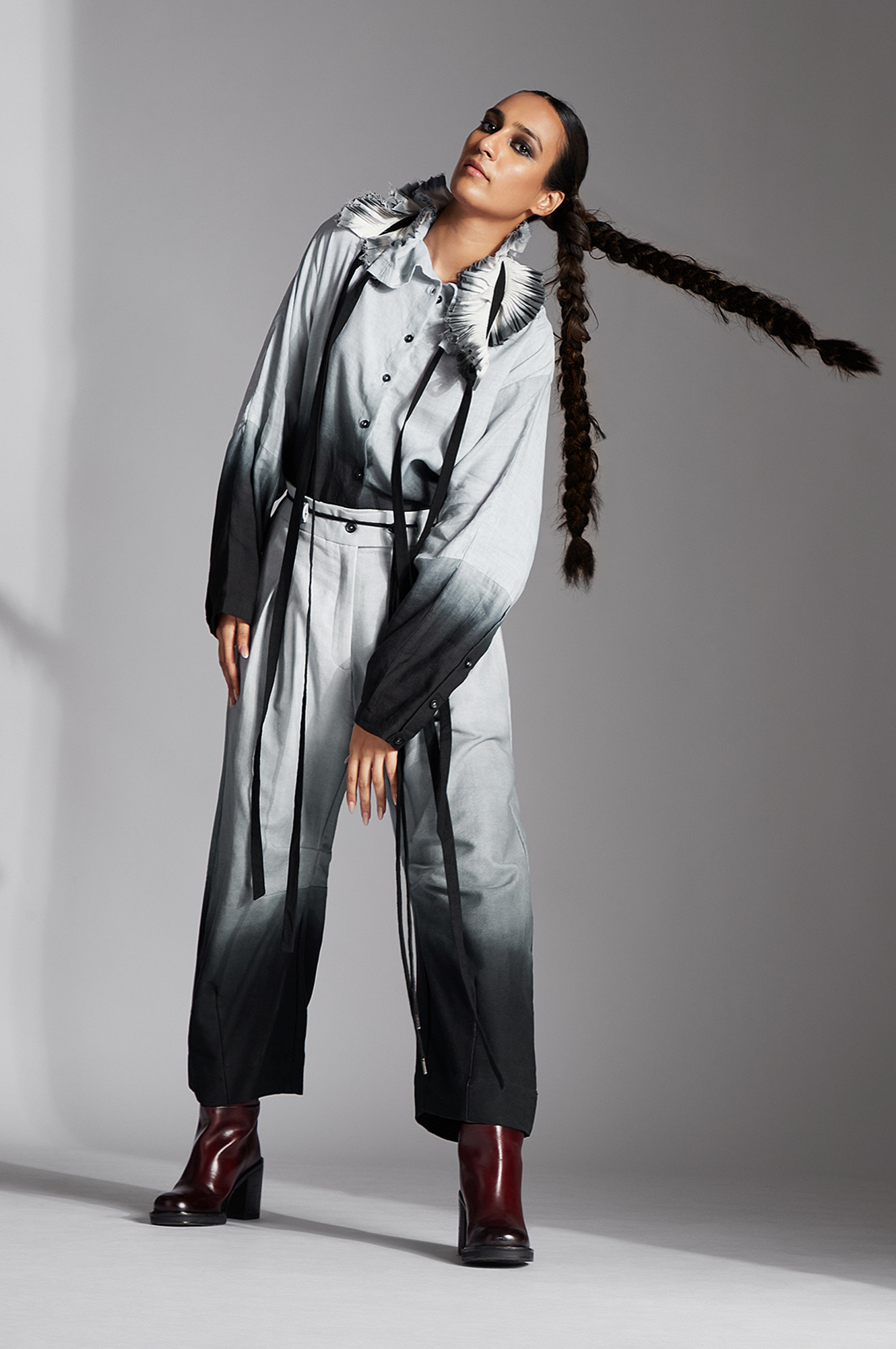 Arvo Shirt in Dyed Linen