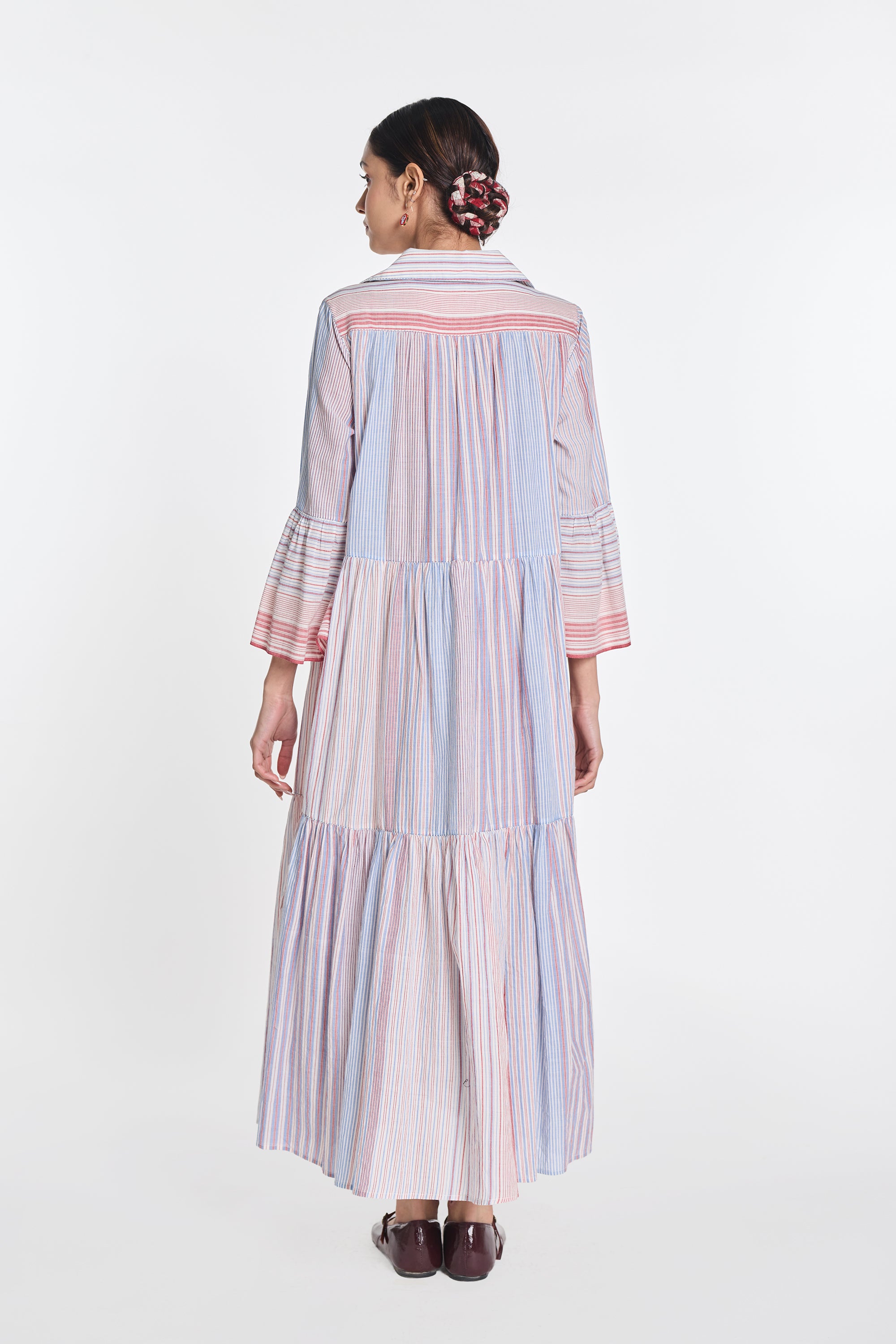 Roscoea Collared Maxi Dress