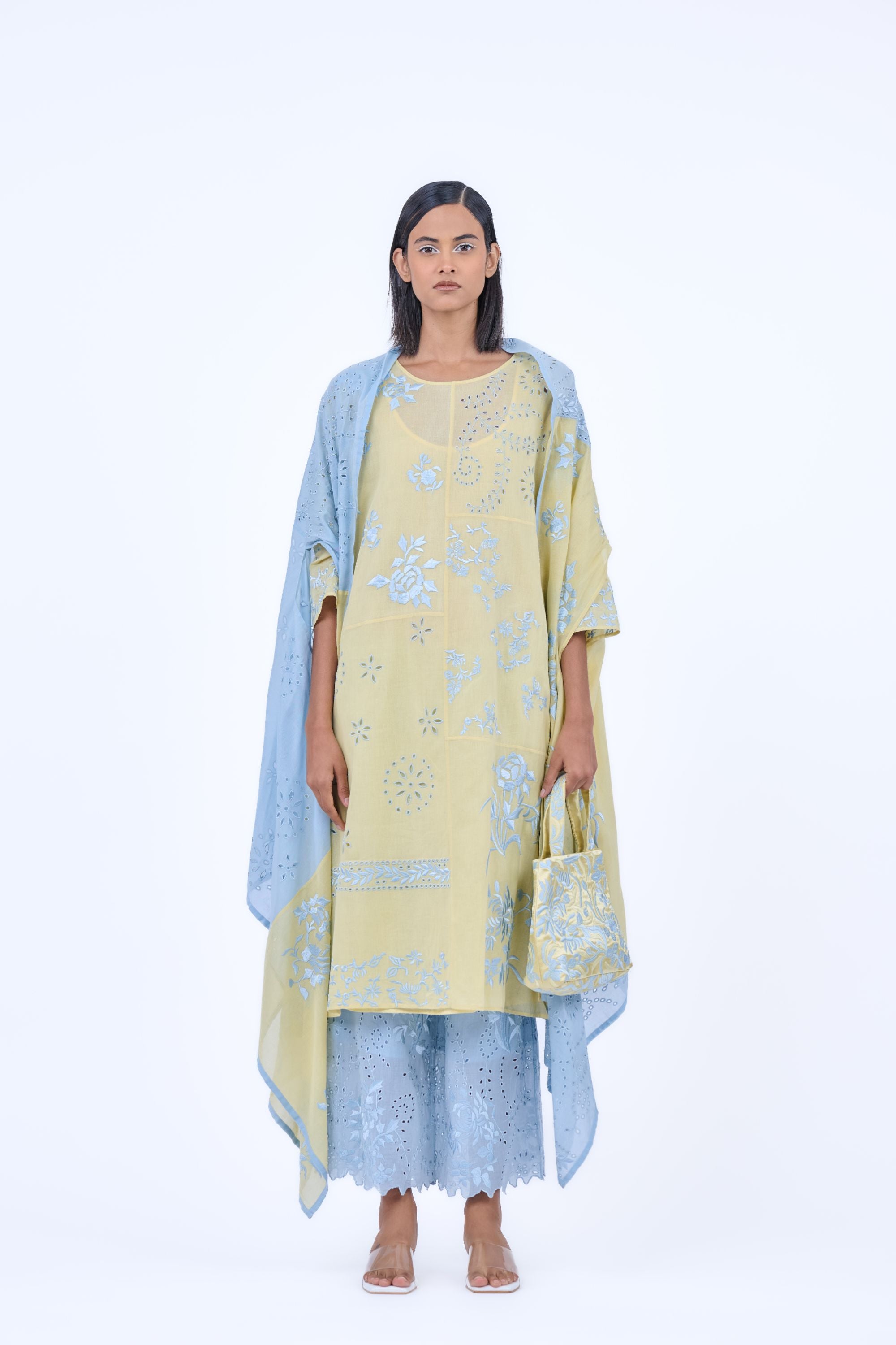 Sun Ice Ice Handloom Cotton Cape