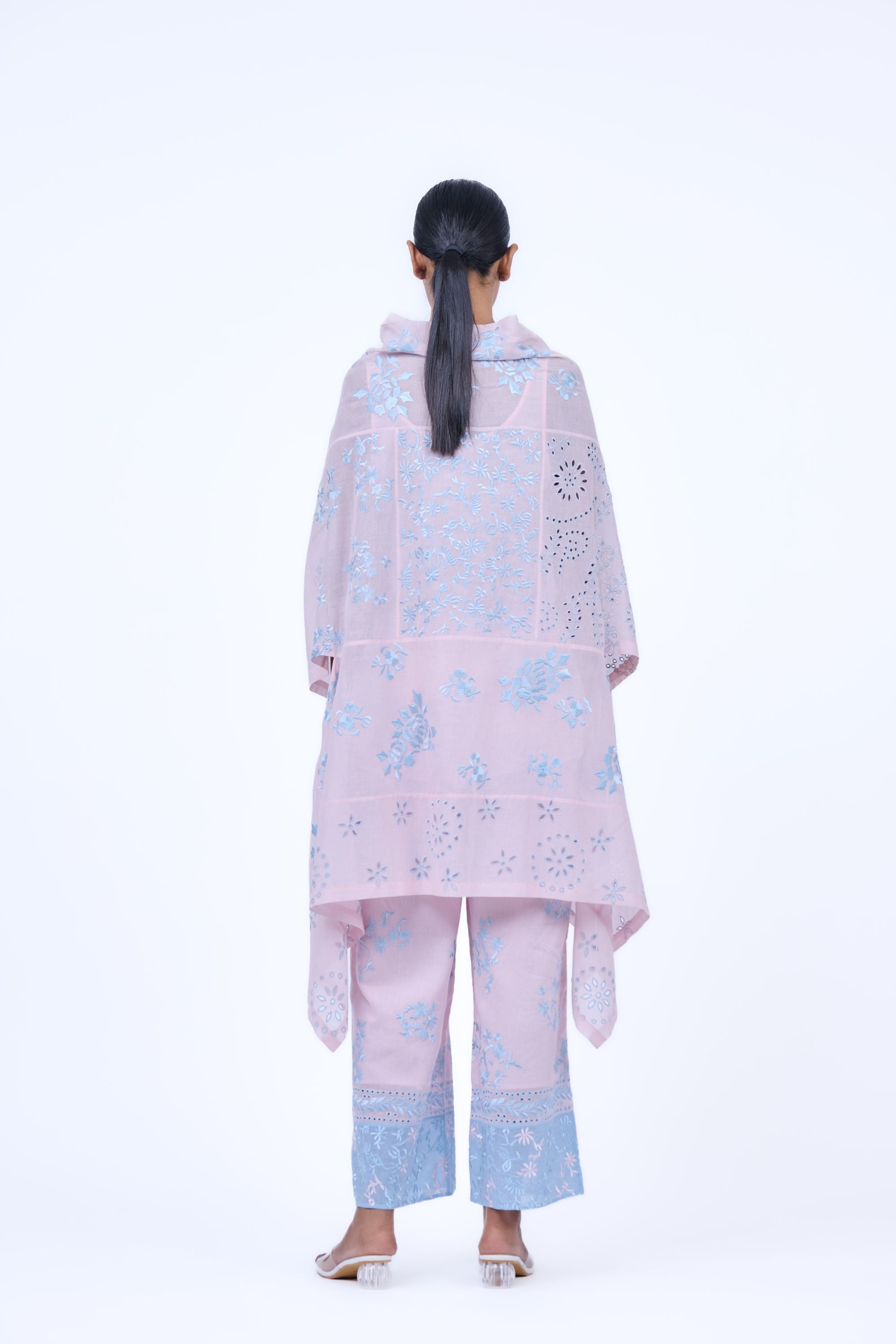 Powder Ice Handloom Cotton Cape