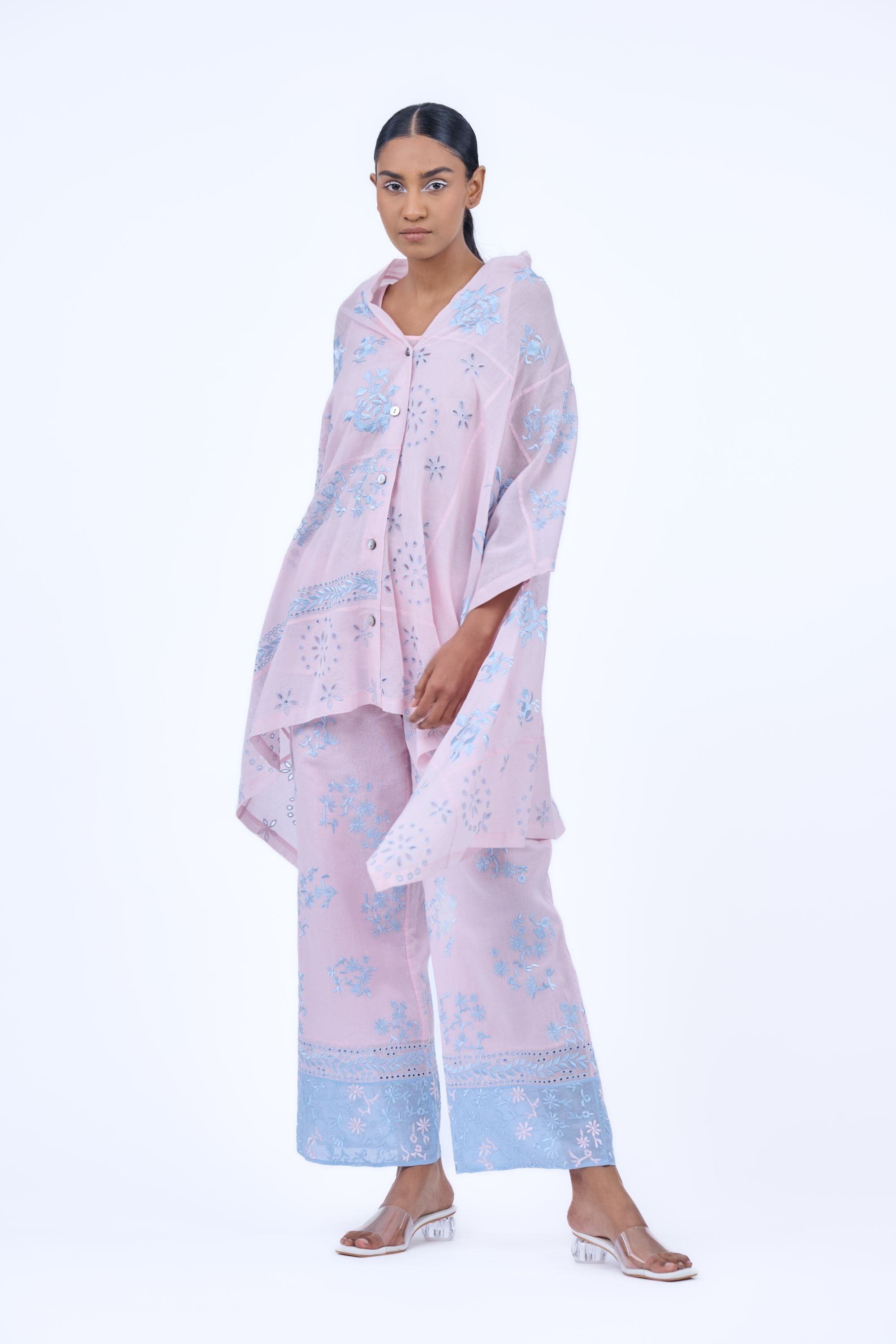 Powder Ice Handloom Cotton Cape