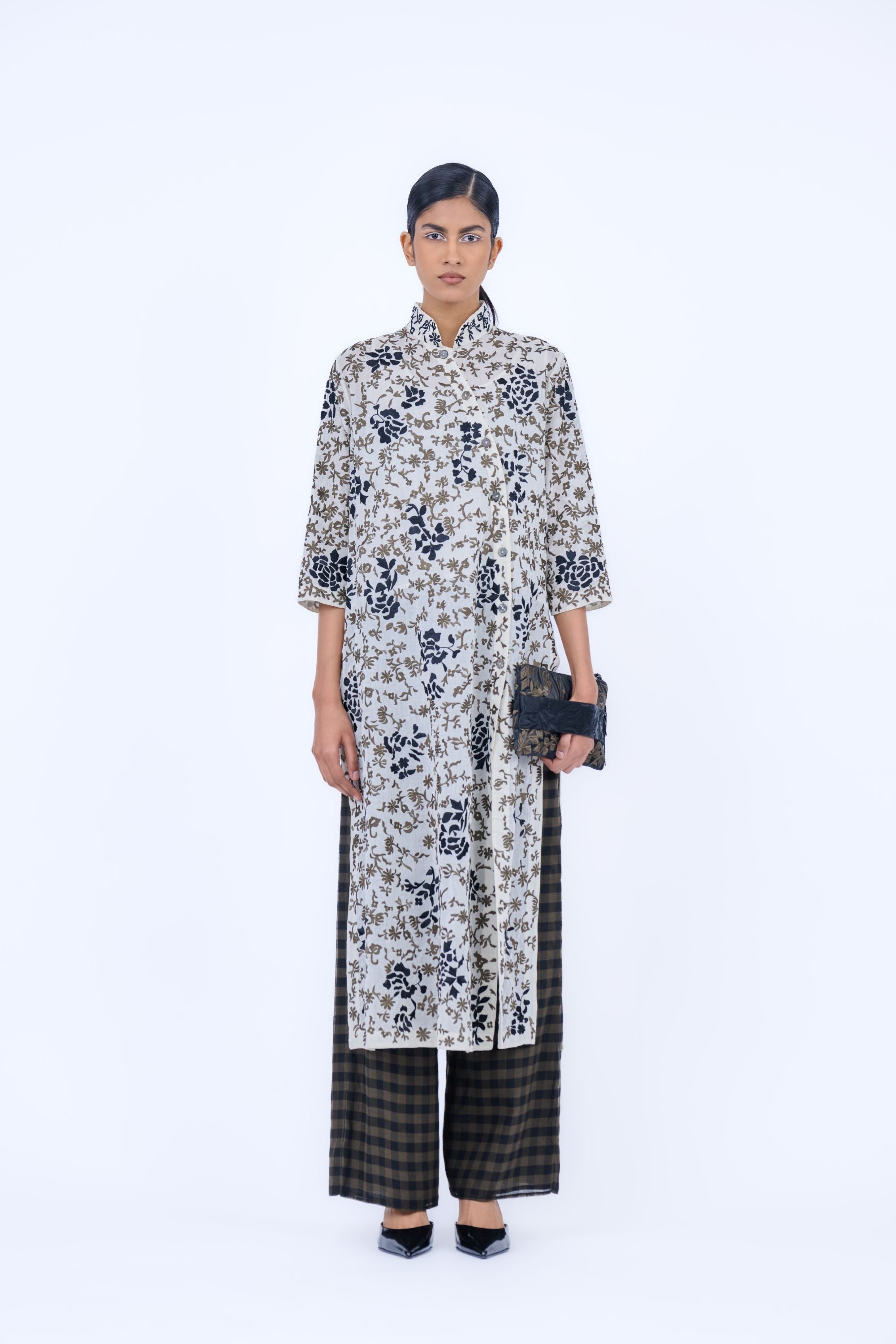 Black Kh Blk Cv Satin Bag