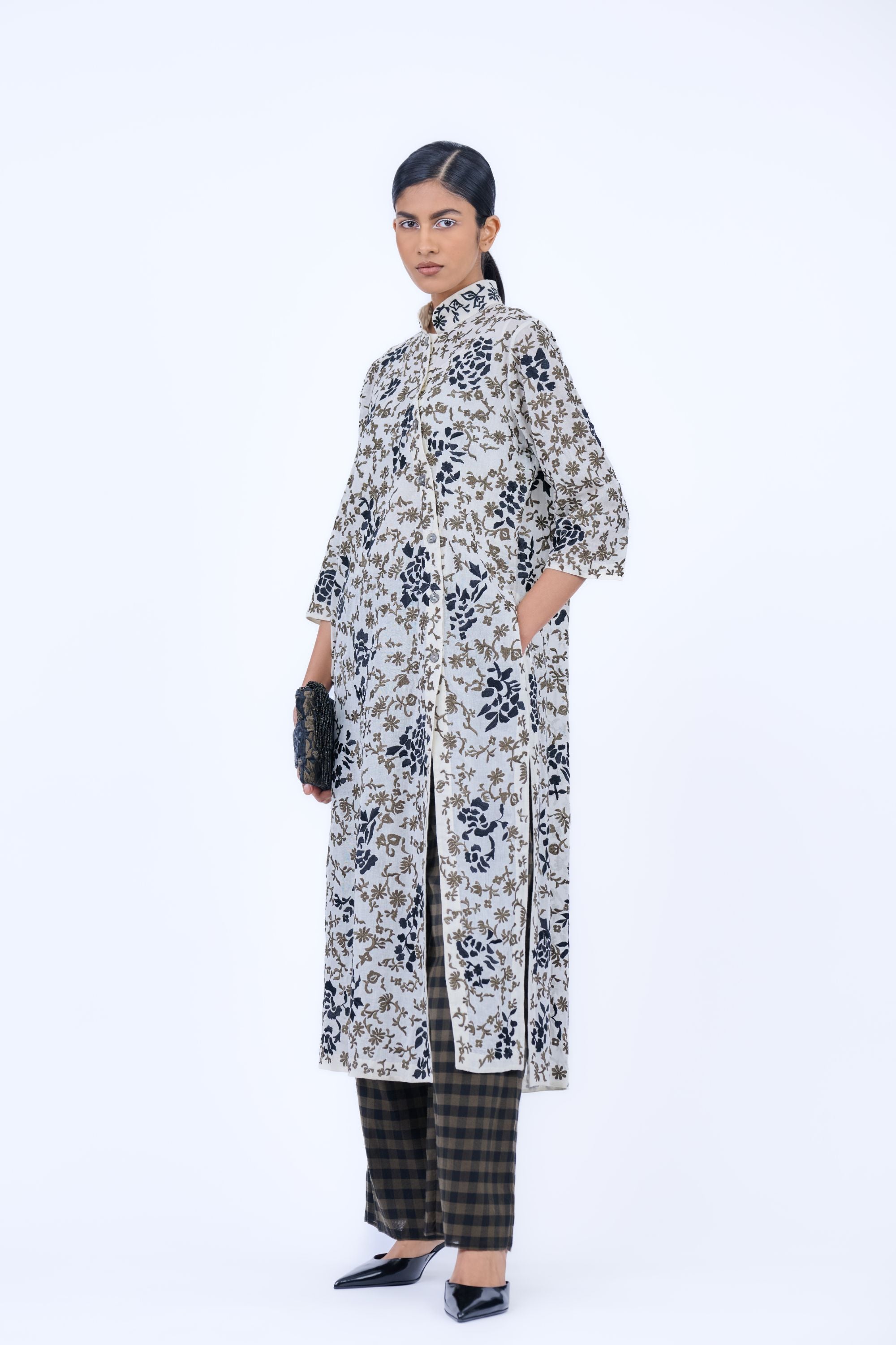 Black Kh Blk Cv Satin Bag