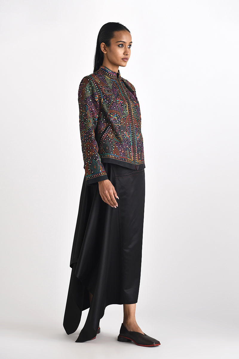 Asymmetric Hem Skirt