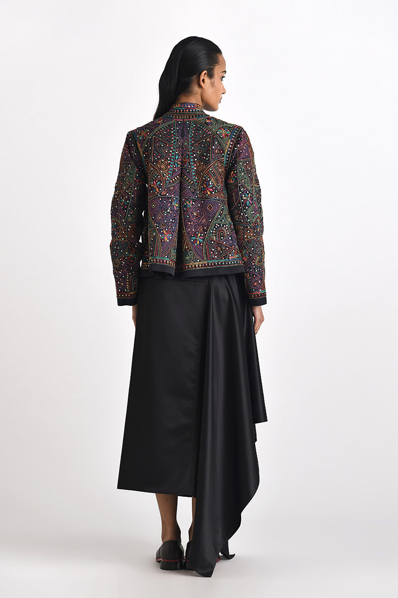 Asymmetric Hem Skirt