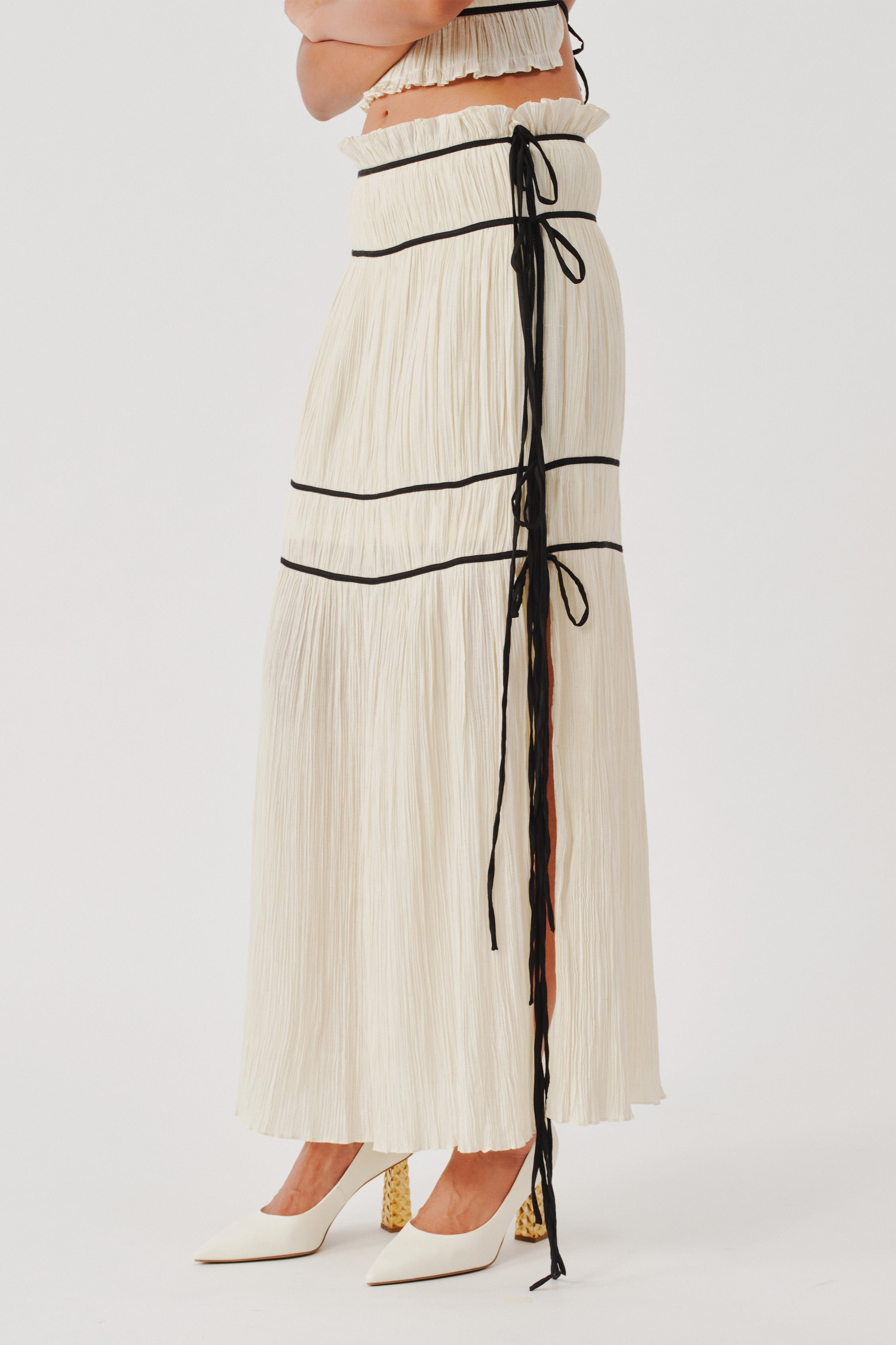 Amour Skirt in Créme