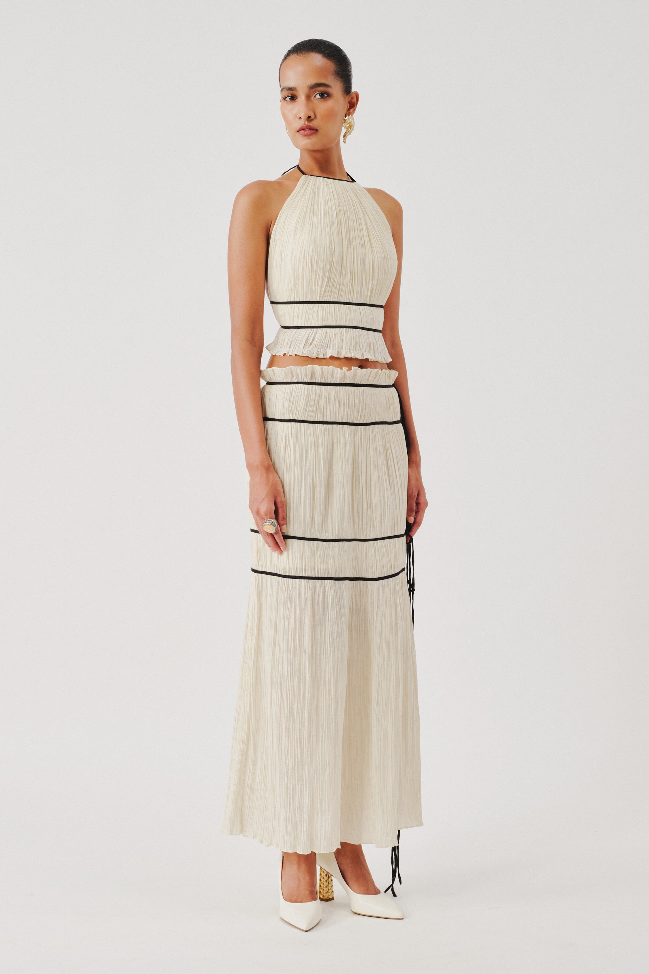 Amour Skirt in Créme