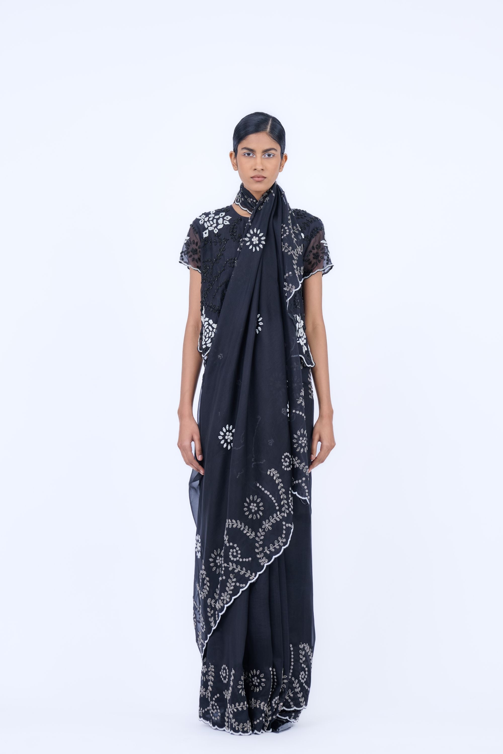 Black Blk Ec Handloom Cotton Dress