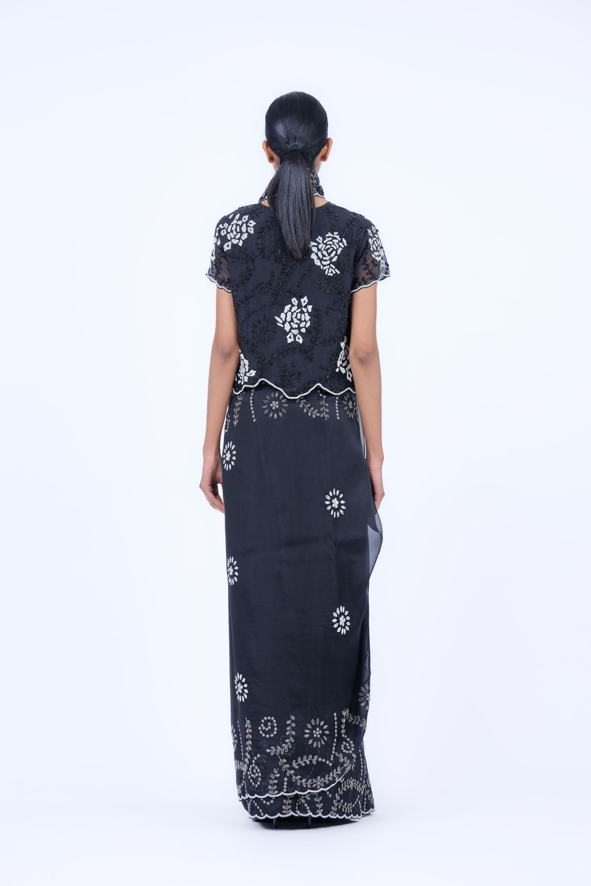 Black Blk Ec Handloom Cotton Dress