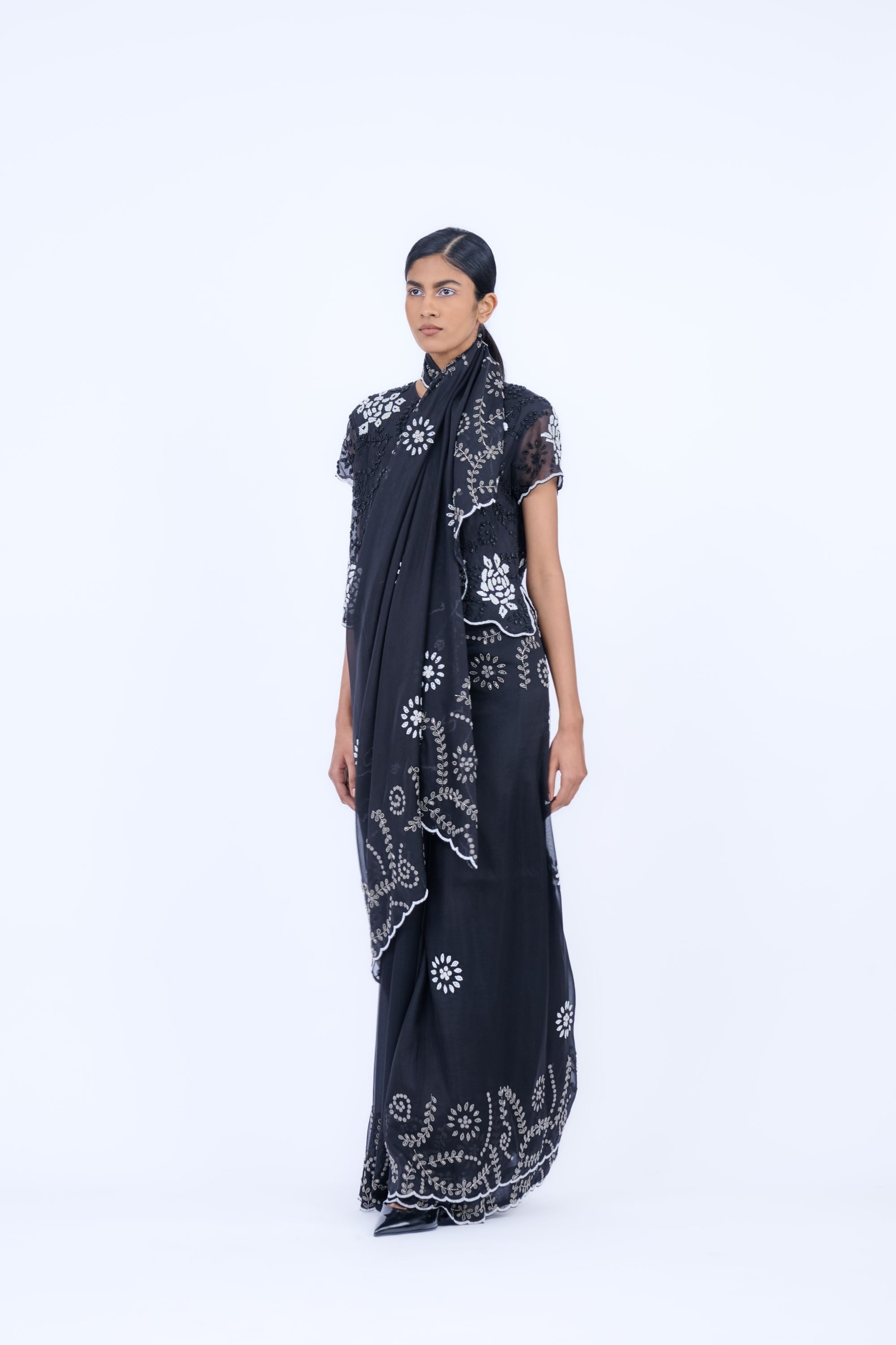 Black Blk Ec Handloom Cotton Dress