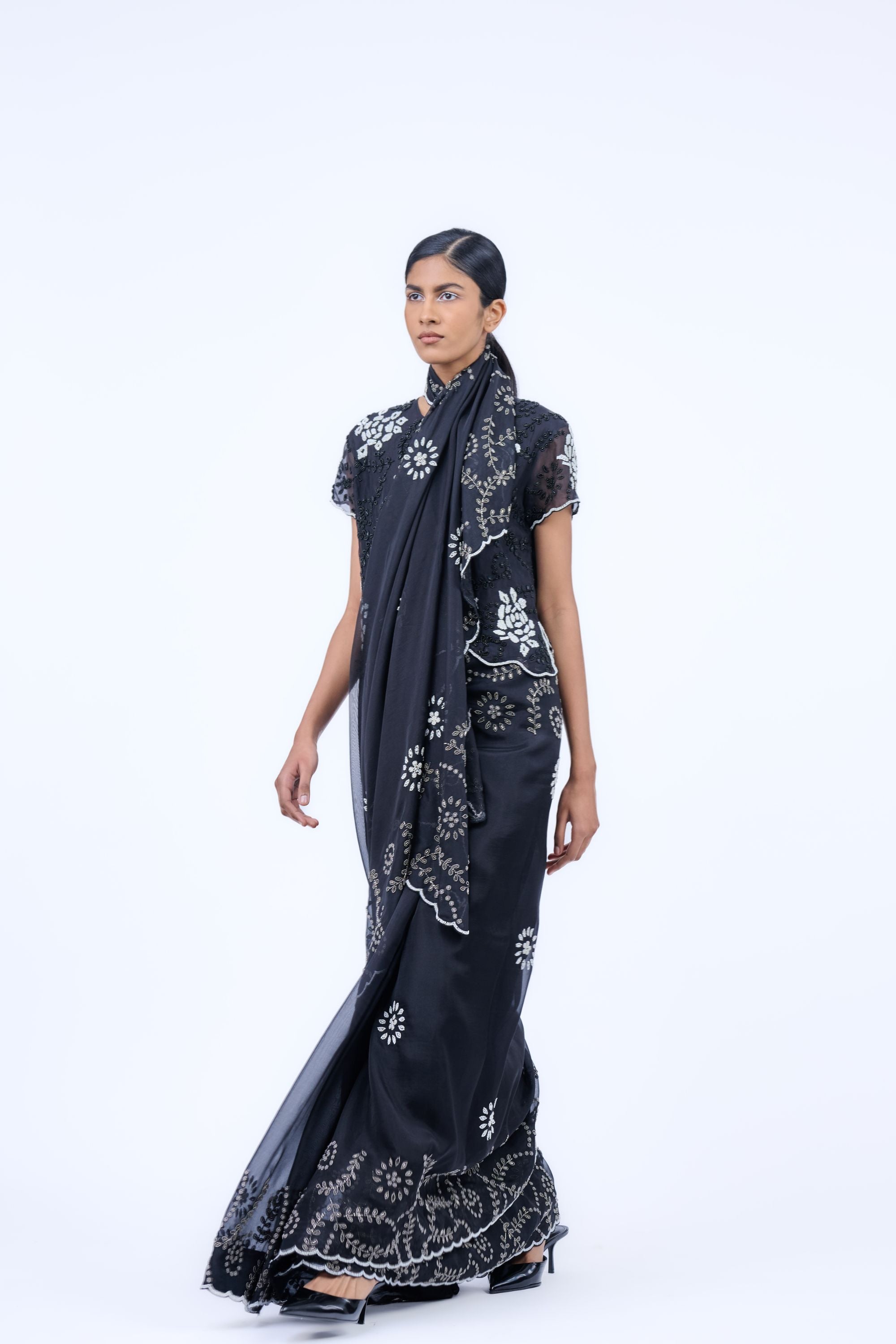 Black Blk Ec Handloom Cotton Dress