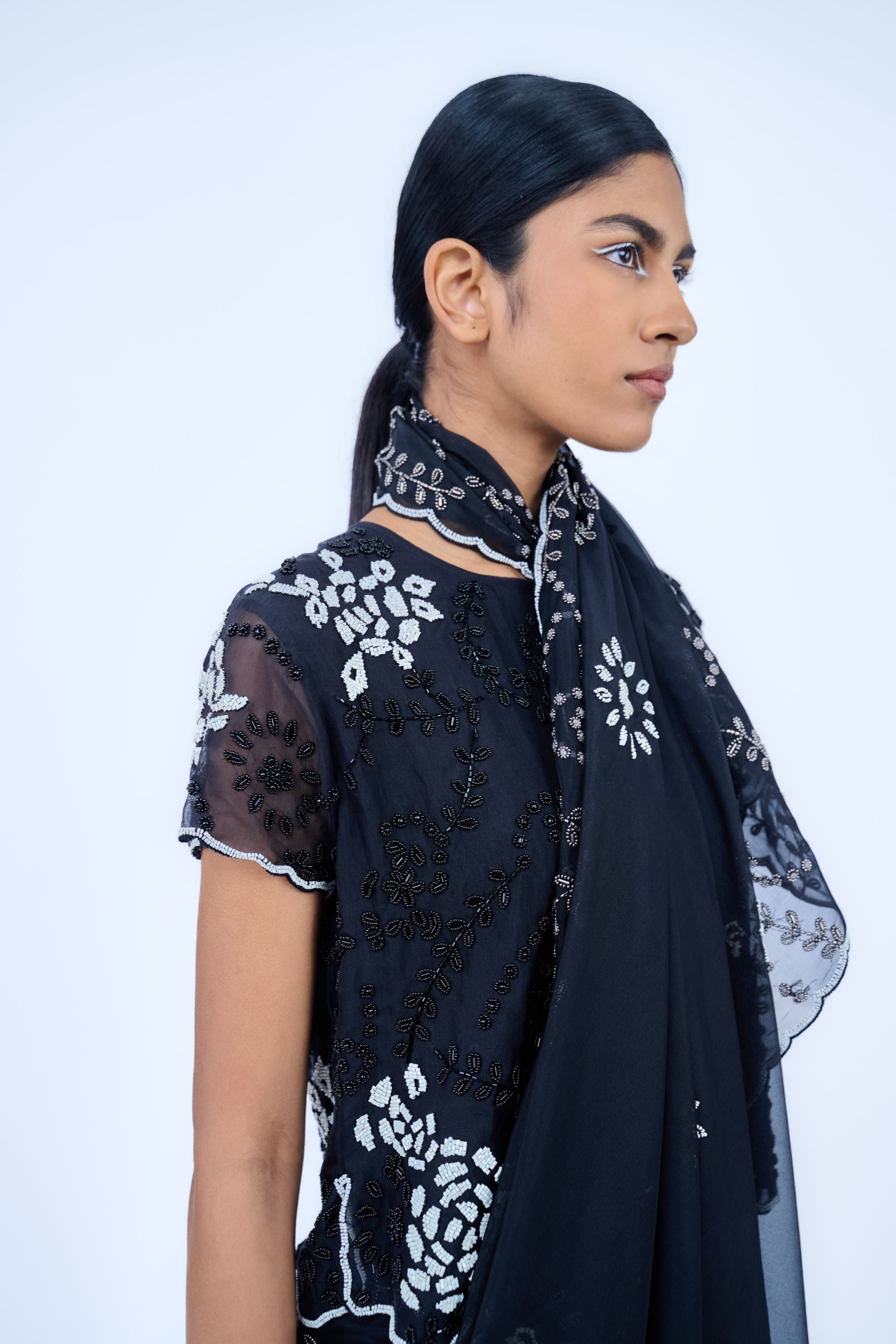 Black Blk Ec Handloom Cotton Dress