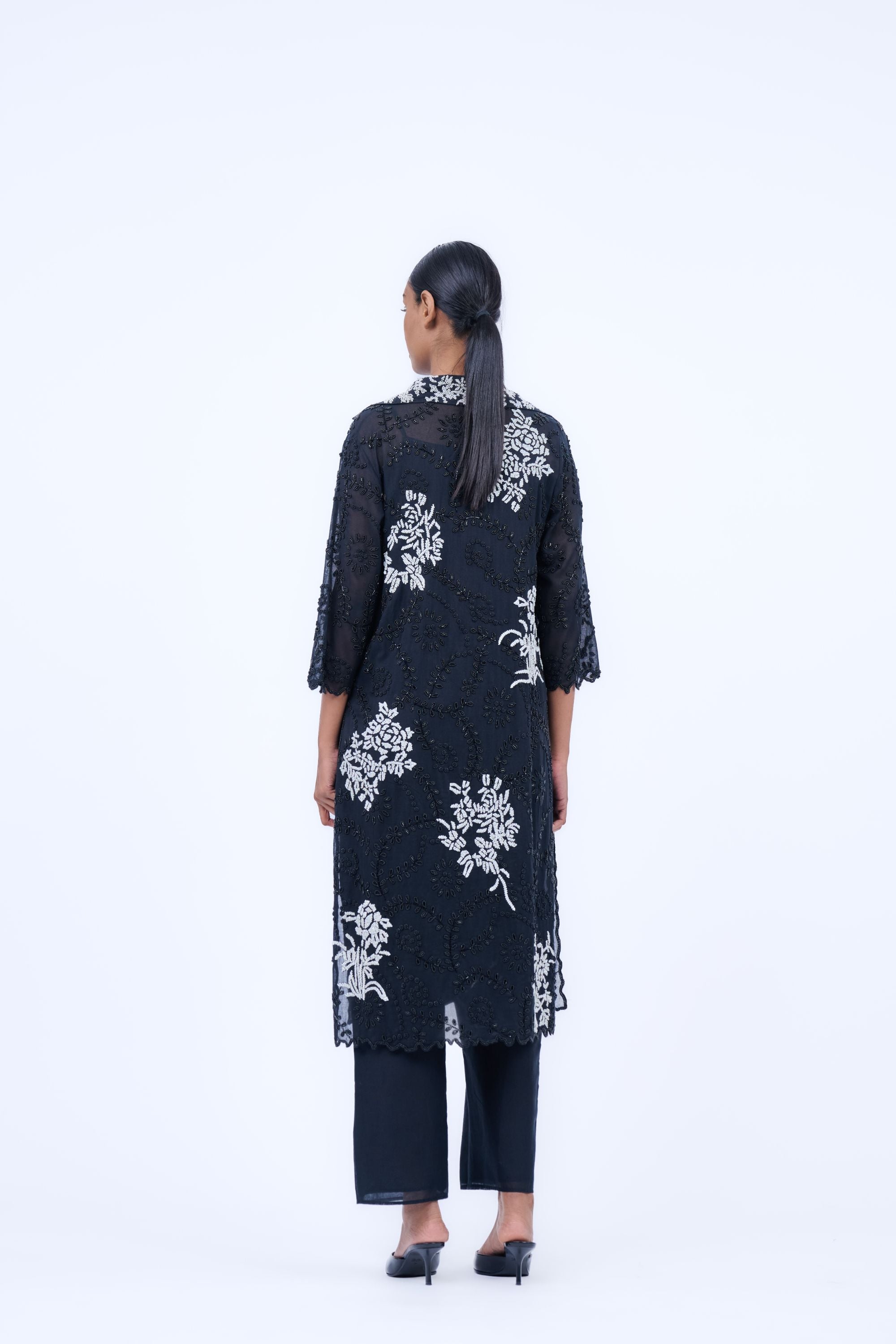 Black Blk Ec Handloom Cotton Shirt