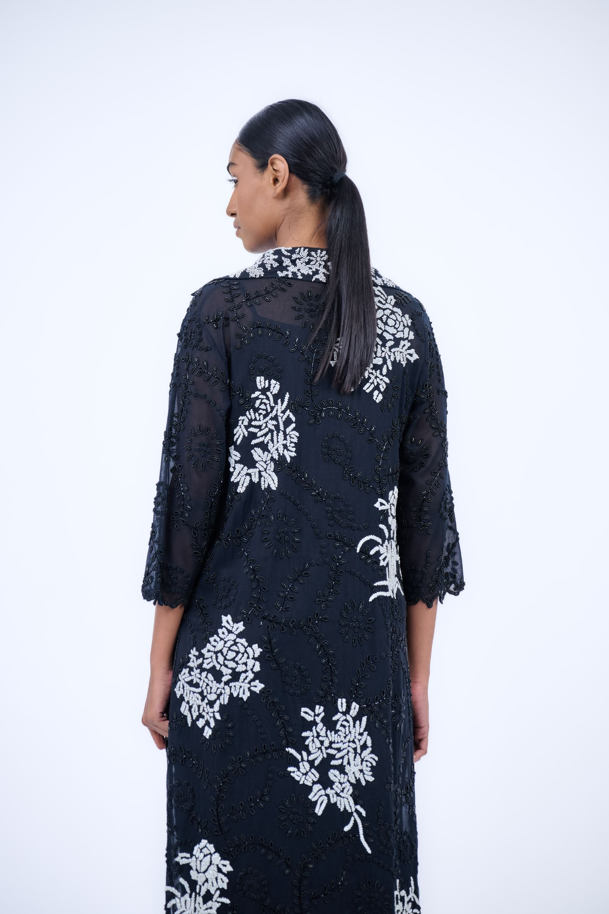 Black Blk Ec Handloom Cotton Shirt