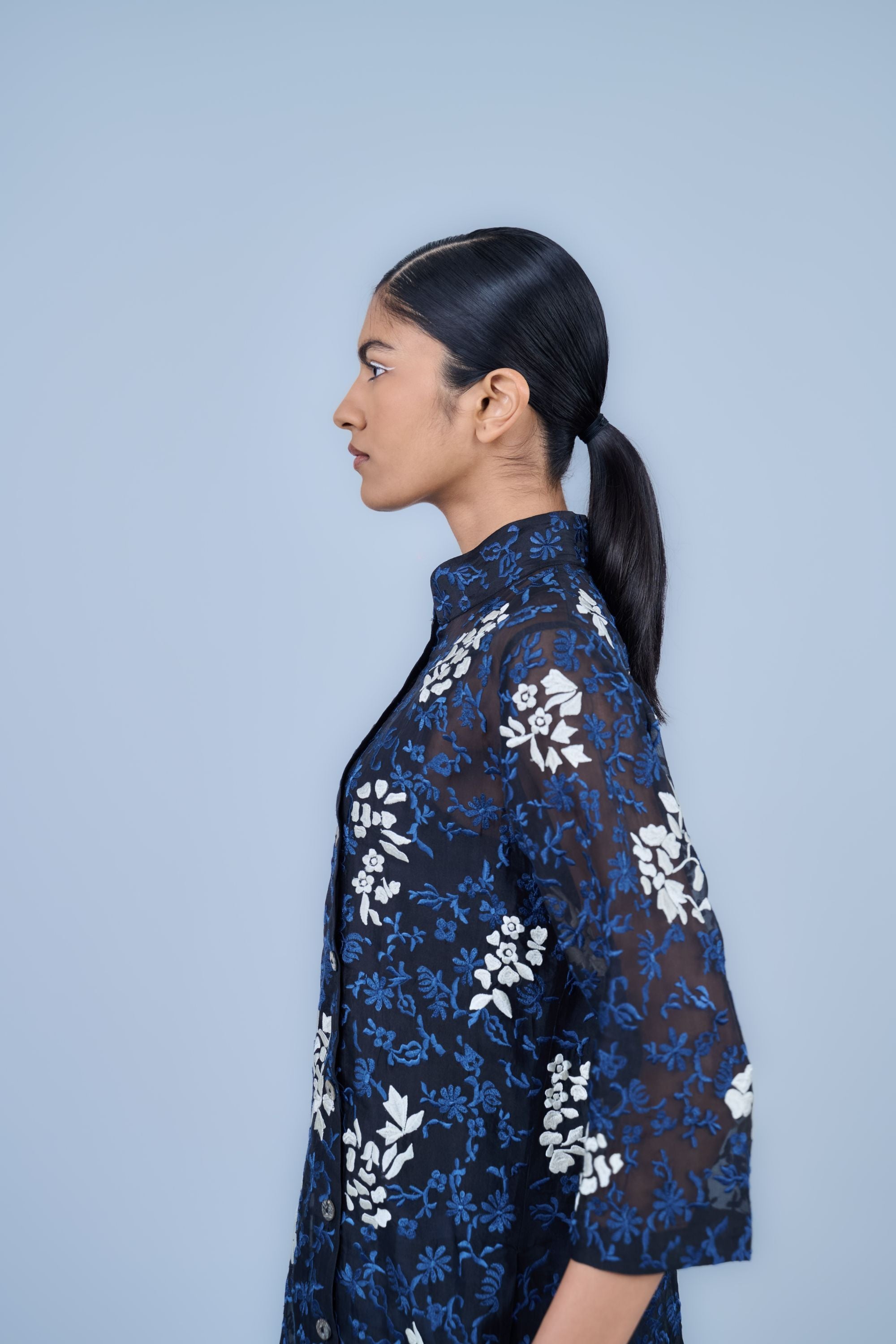 Space Yarn Dyed Cotton Pant