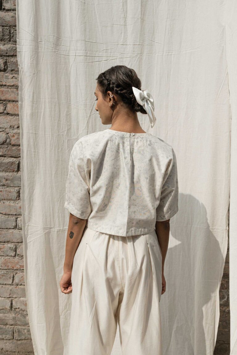 Olearia Pin Tuck Blouse