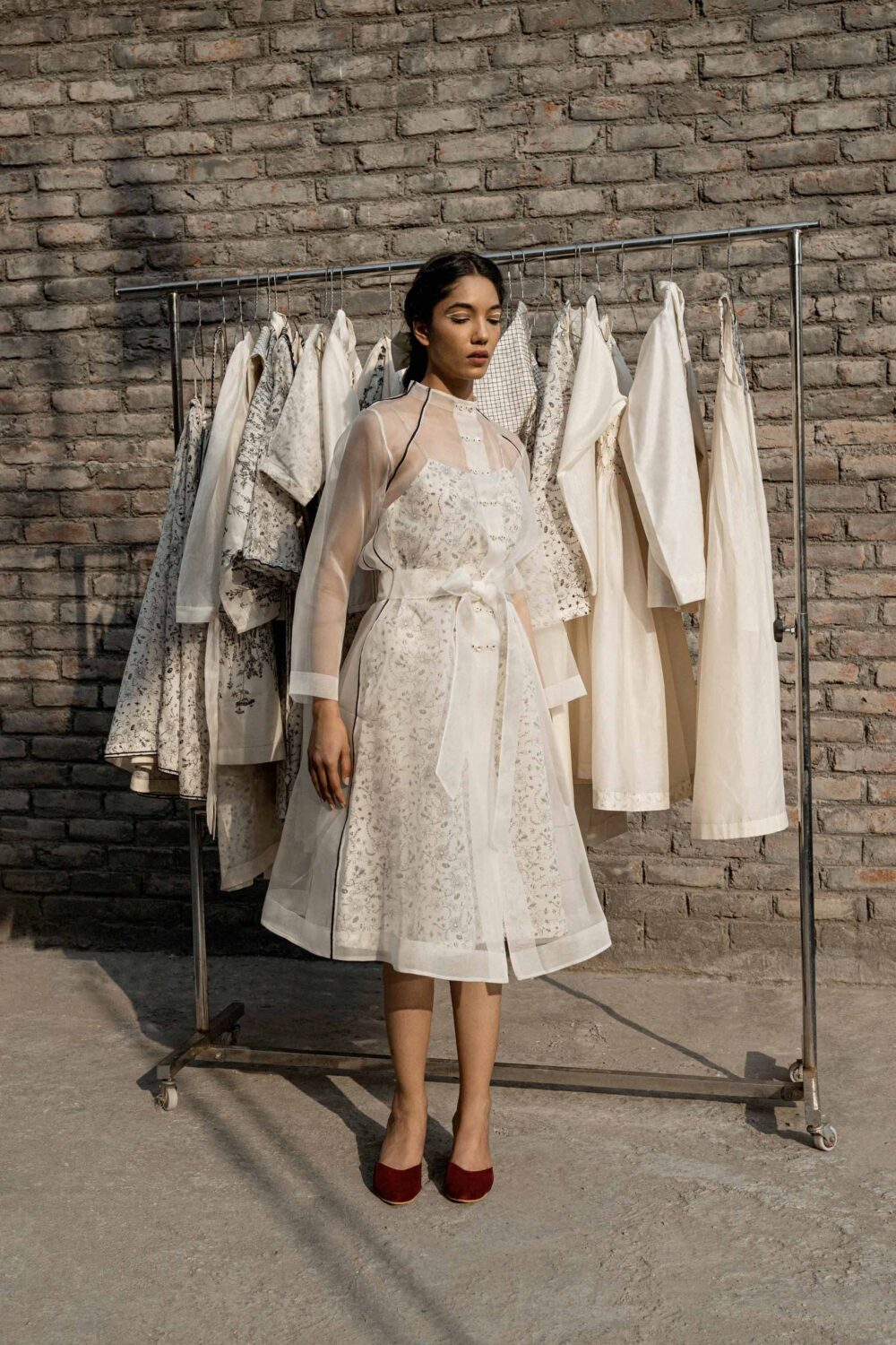 Dahilia Organza Jacket+slip