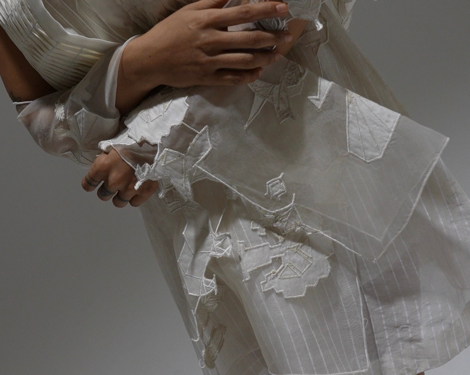 Hangasumi Applique Scarf