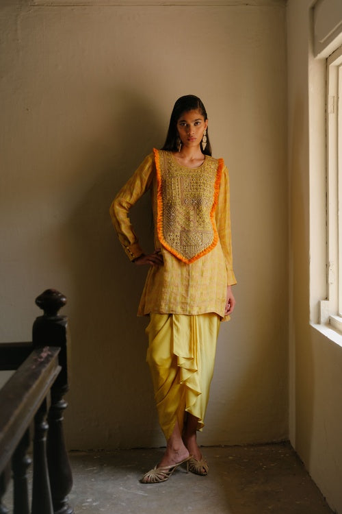 DHREETI KURTA SKIRT SET