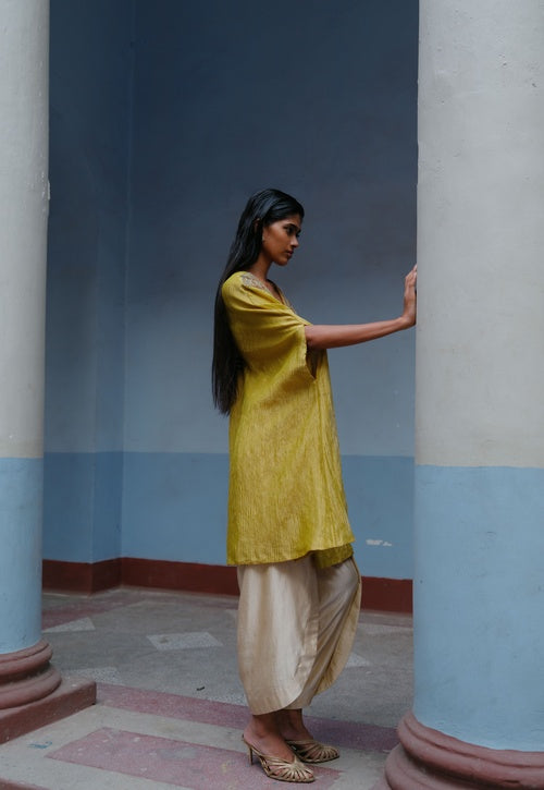 NANDANI KURTA AND DHOTI SET