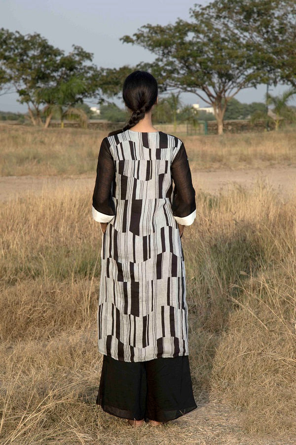 Patch Banding Kurta