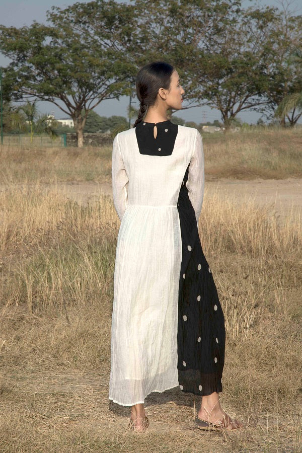 Yoke Gathering Dress