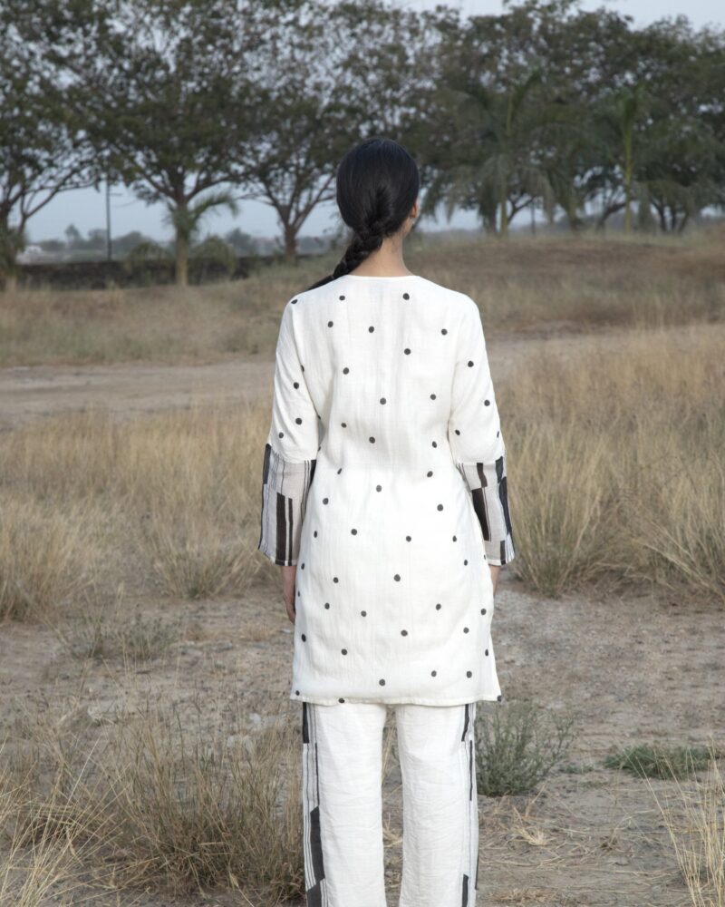 Chanderi Pajama Side Stripe