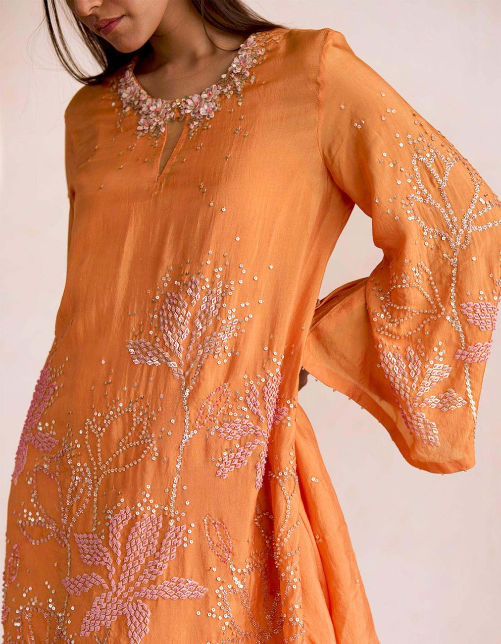 Apricot Tunic Set