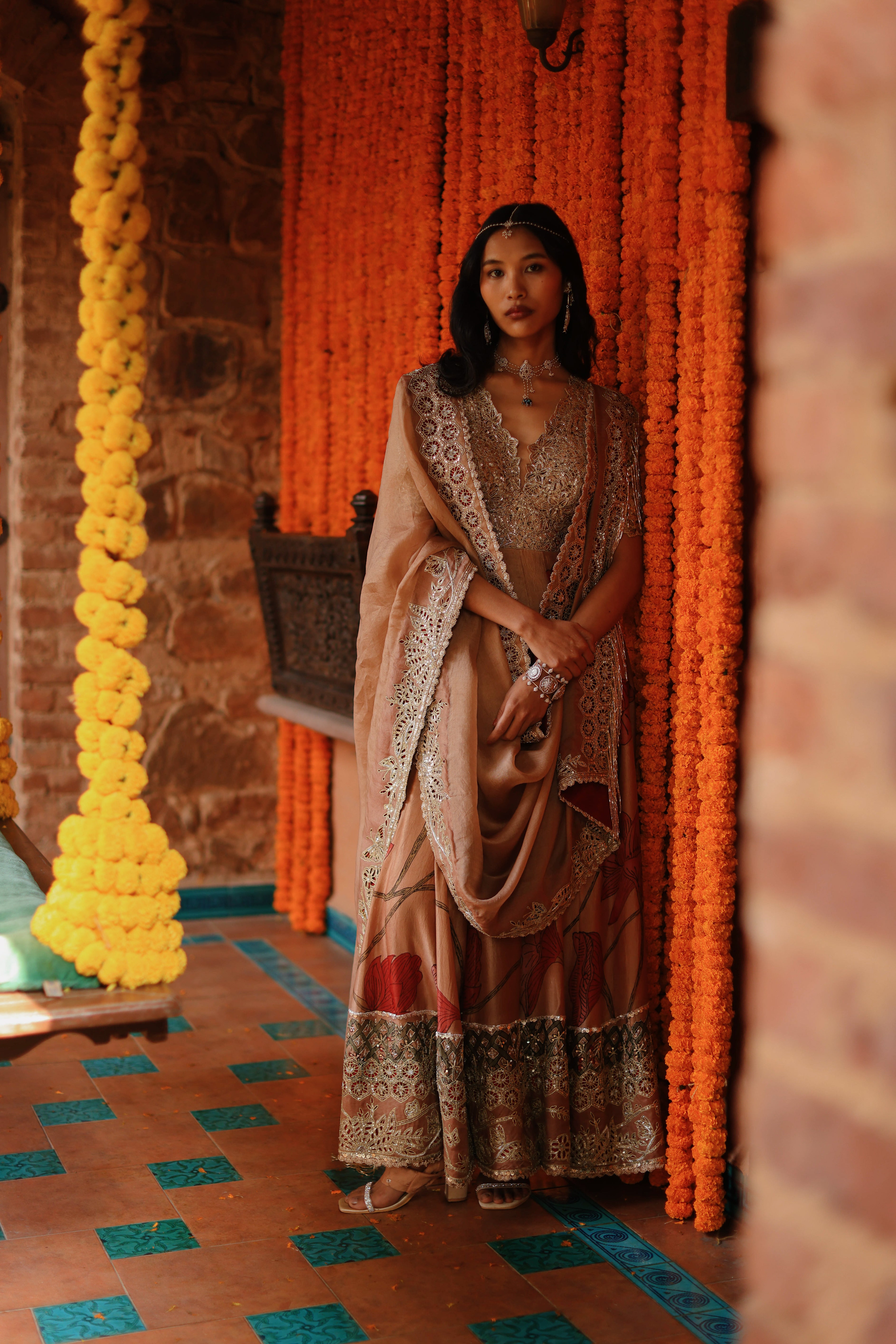 AJ KALAM ANARKALI SET