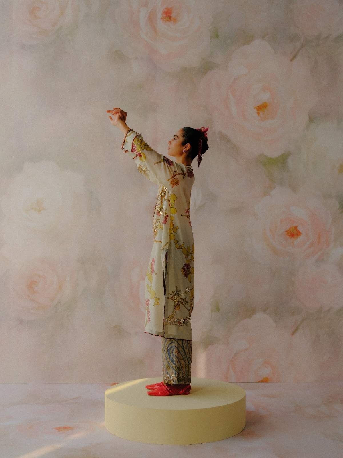 Blush Bloom Kurta Set