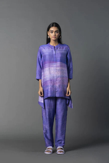 Array contemporary print tunic with pants