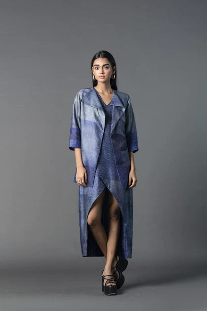 Array Tulip Cut Dress With Jacket