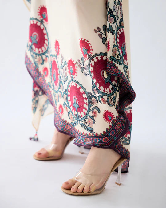 Bukhara Maroon Kamini Set