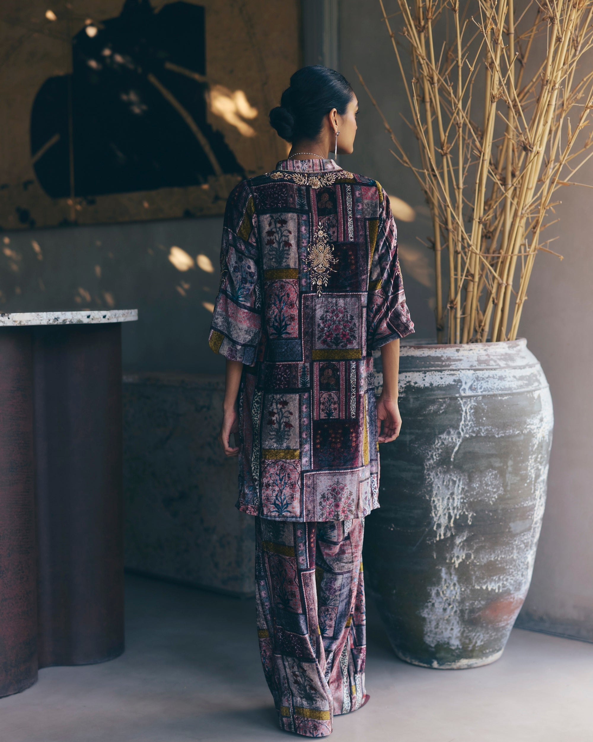 Anaya Velvet Kurta Set