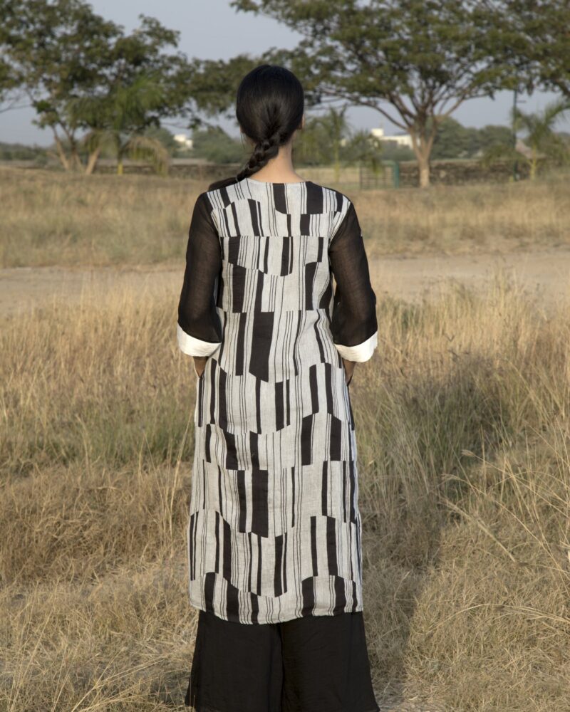 Chanderi Black Palazzos