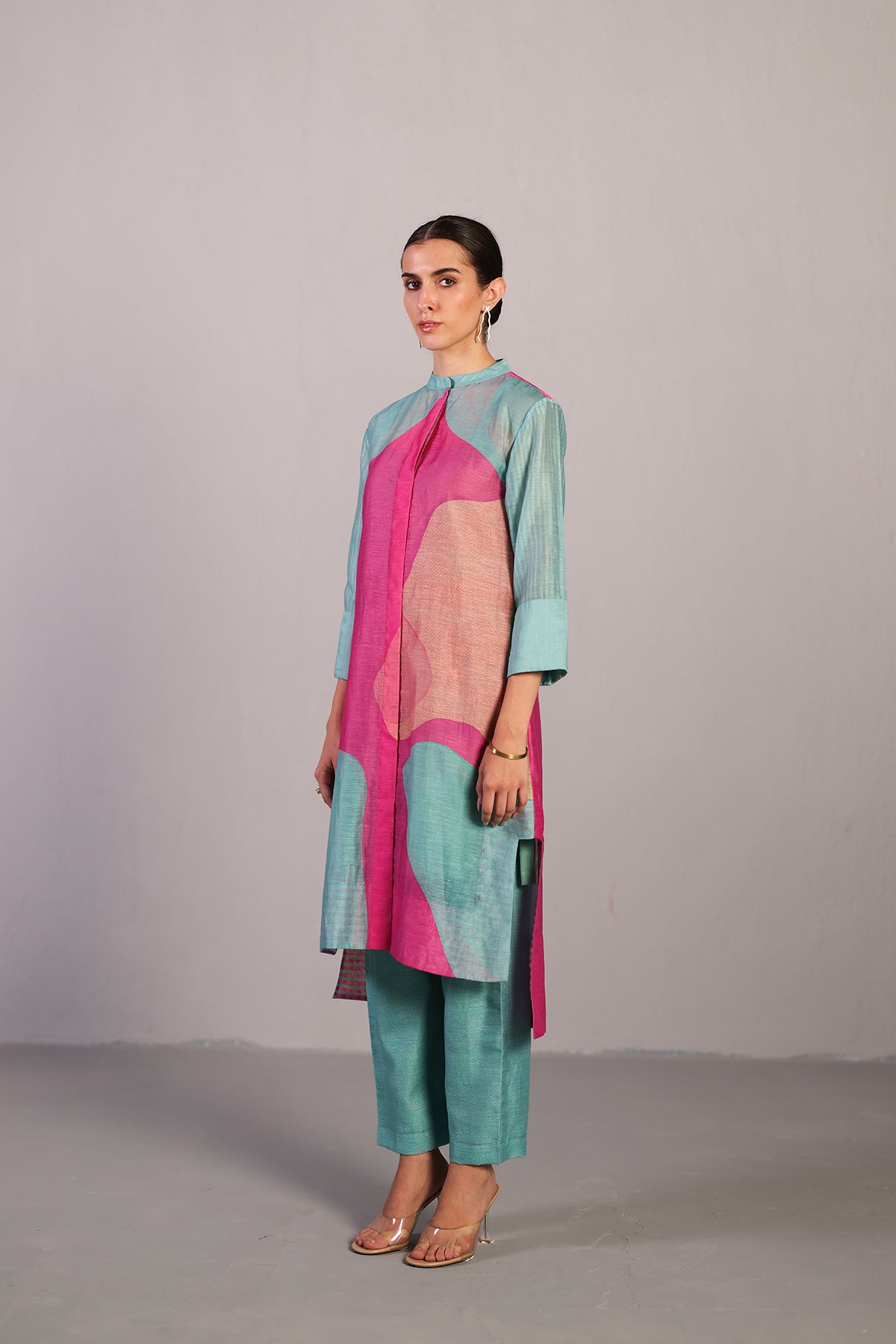 Ripple Doll pink & aqua blue