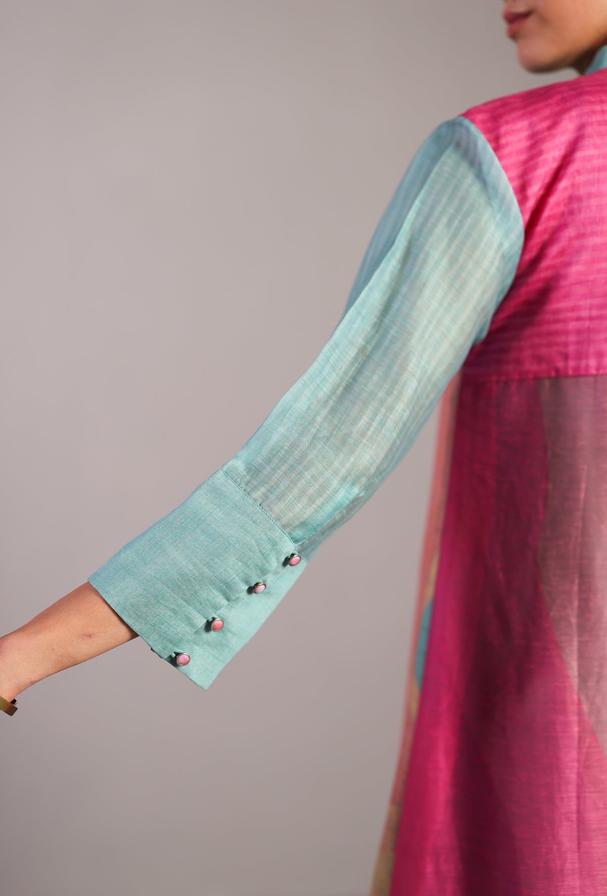 Ripple Doll pink & aqua blue