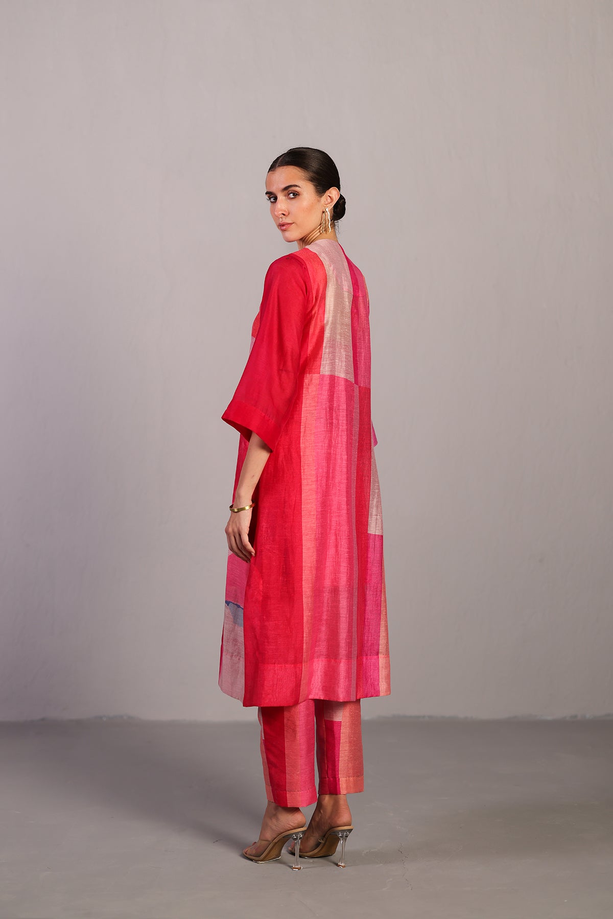 Candy Floss blush pink kurta set