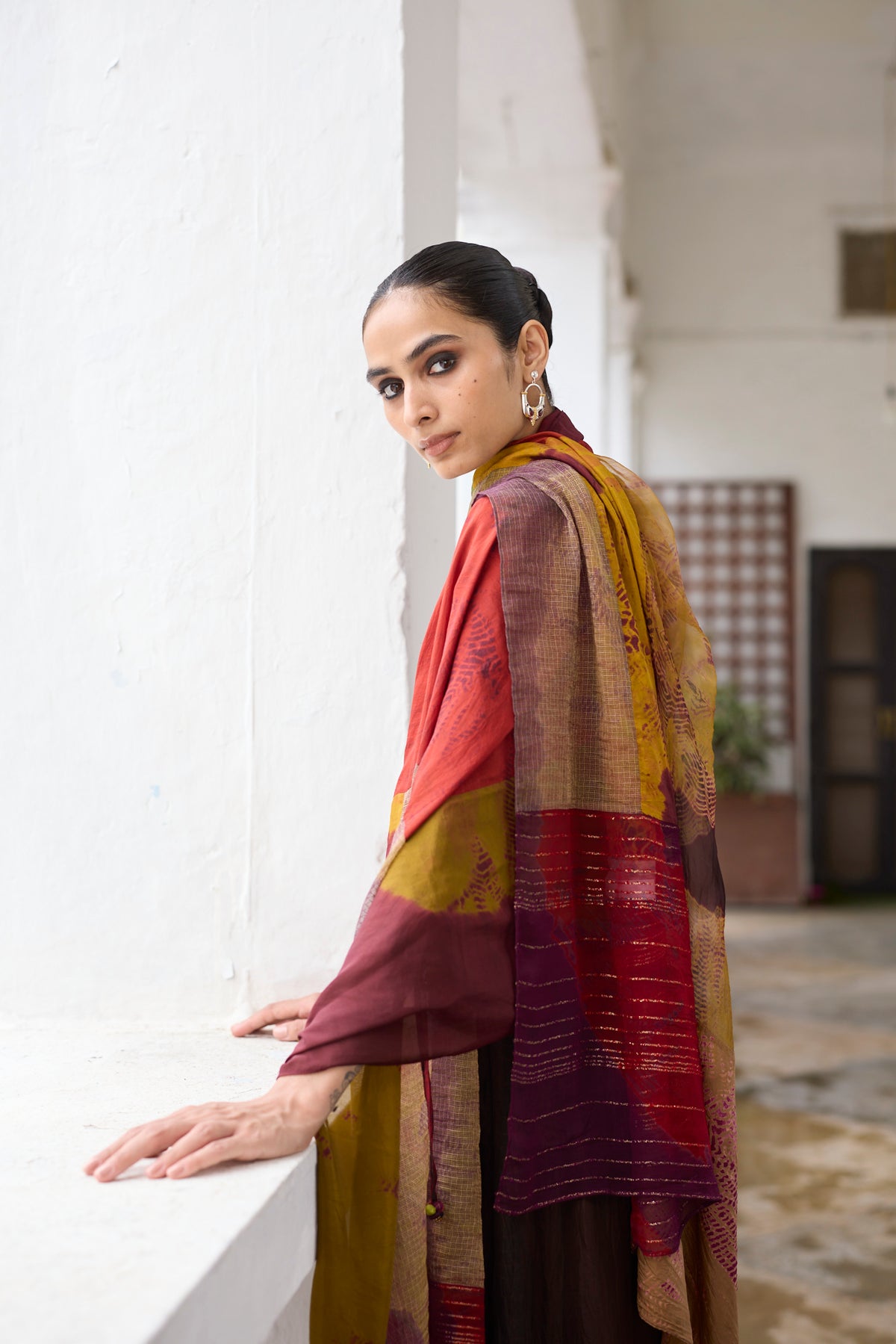 Multi Quatrain Dupatta