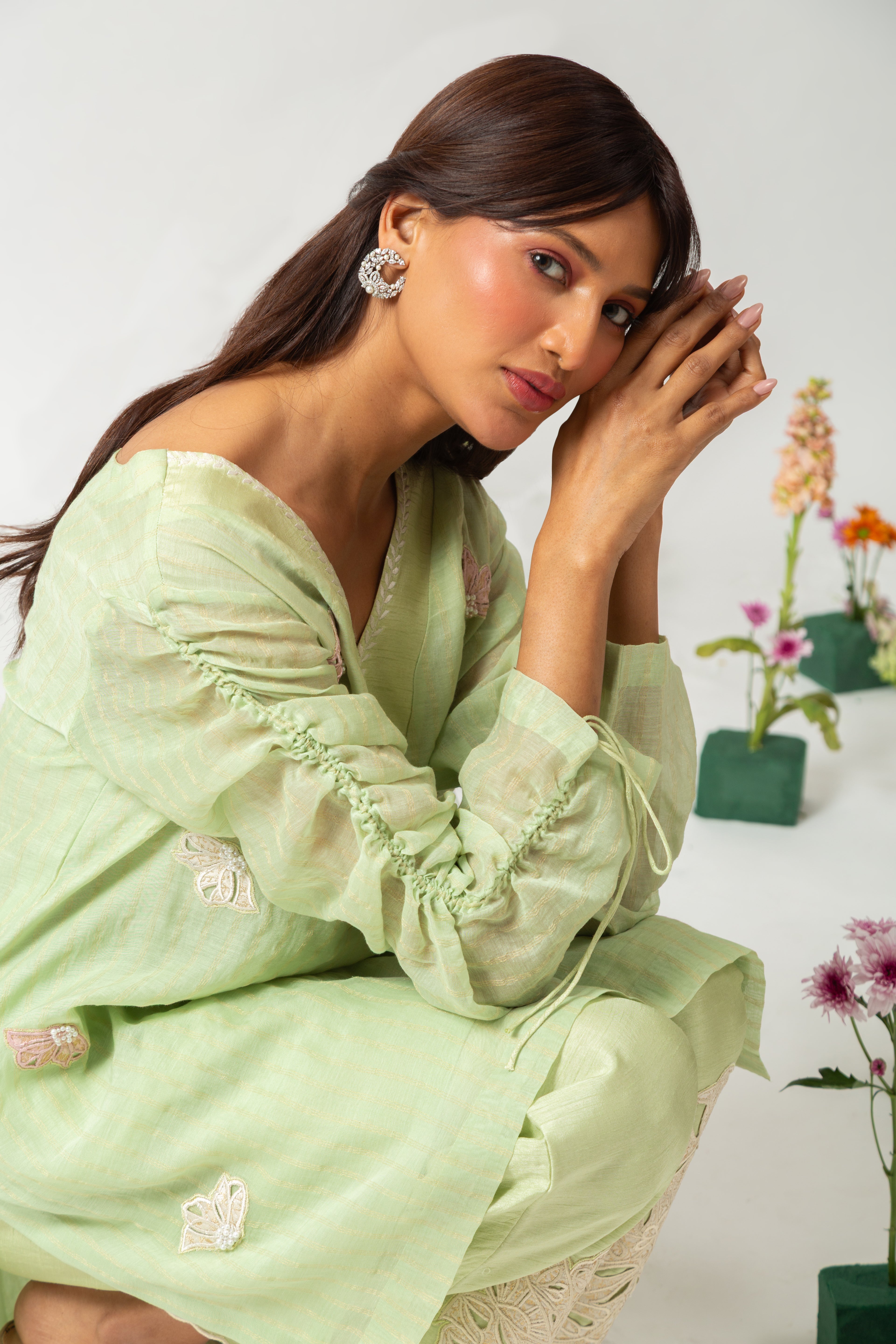 Mint Whisper Co-ord Set