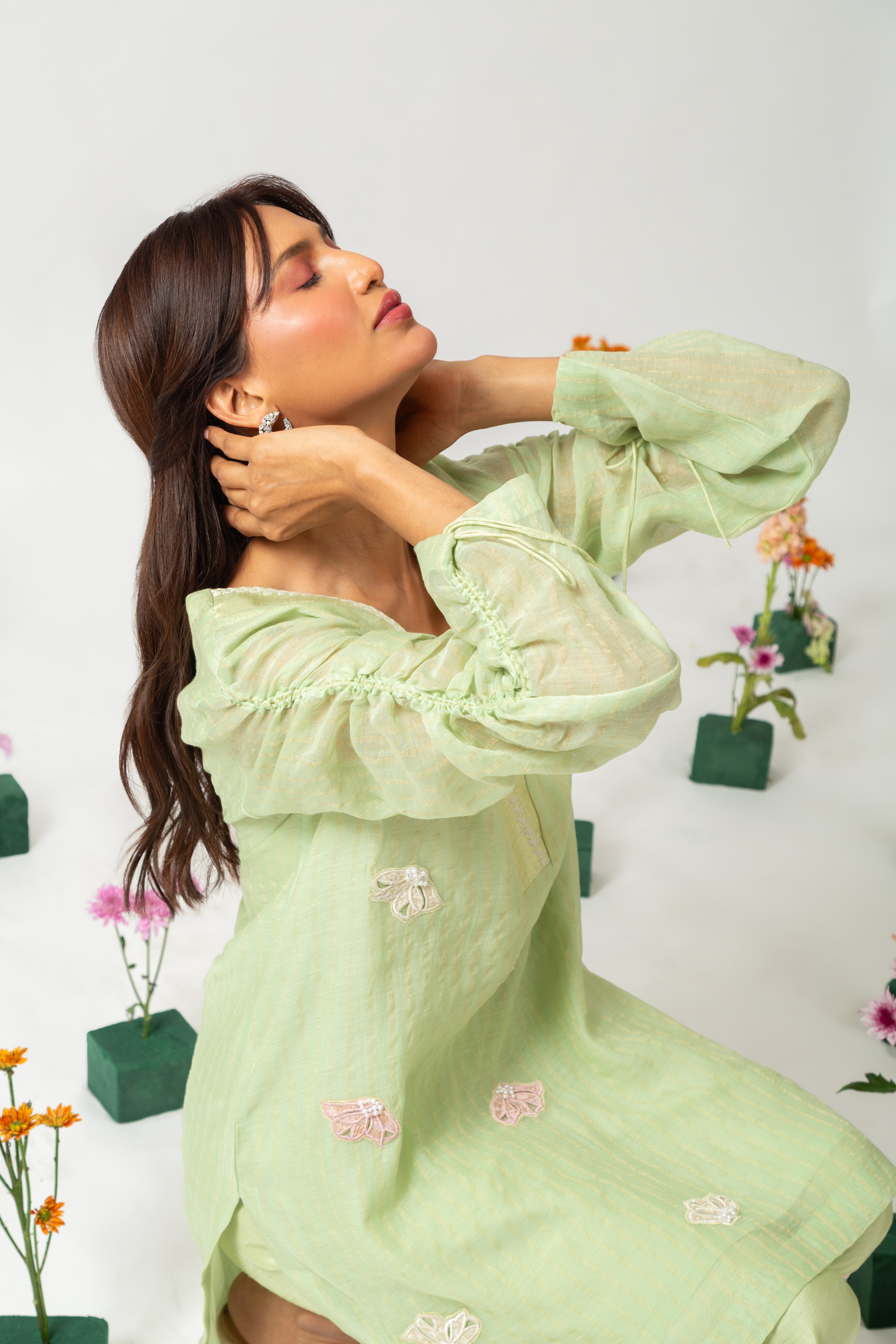 Mint Whisper Co-ord Set