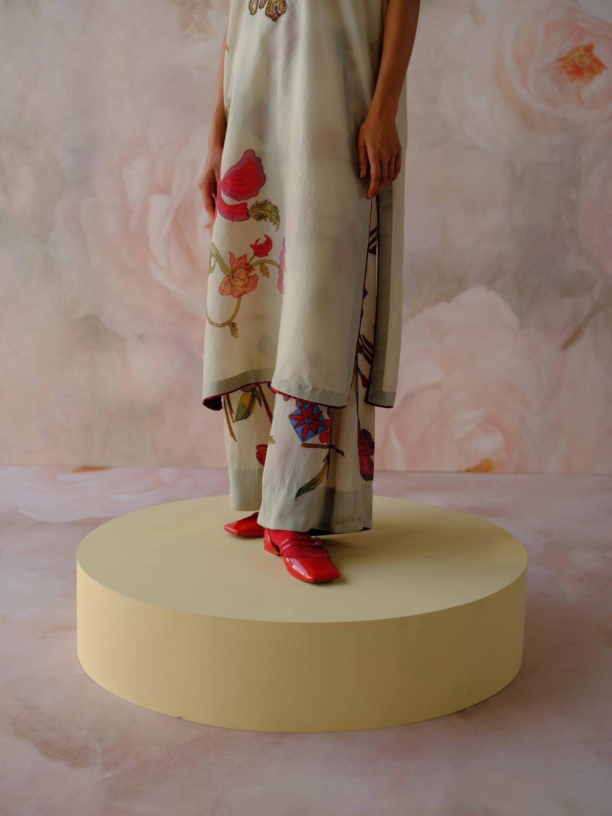 Ivory Garden Kurta Set