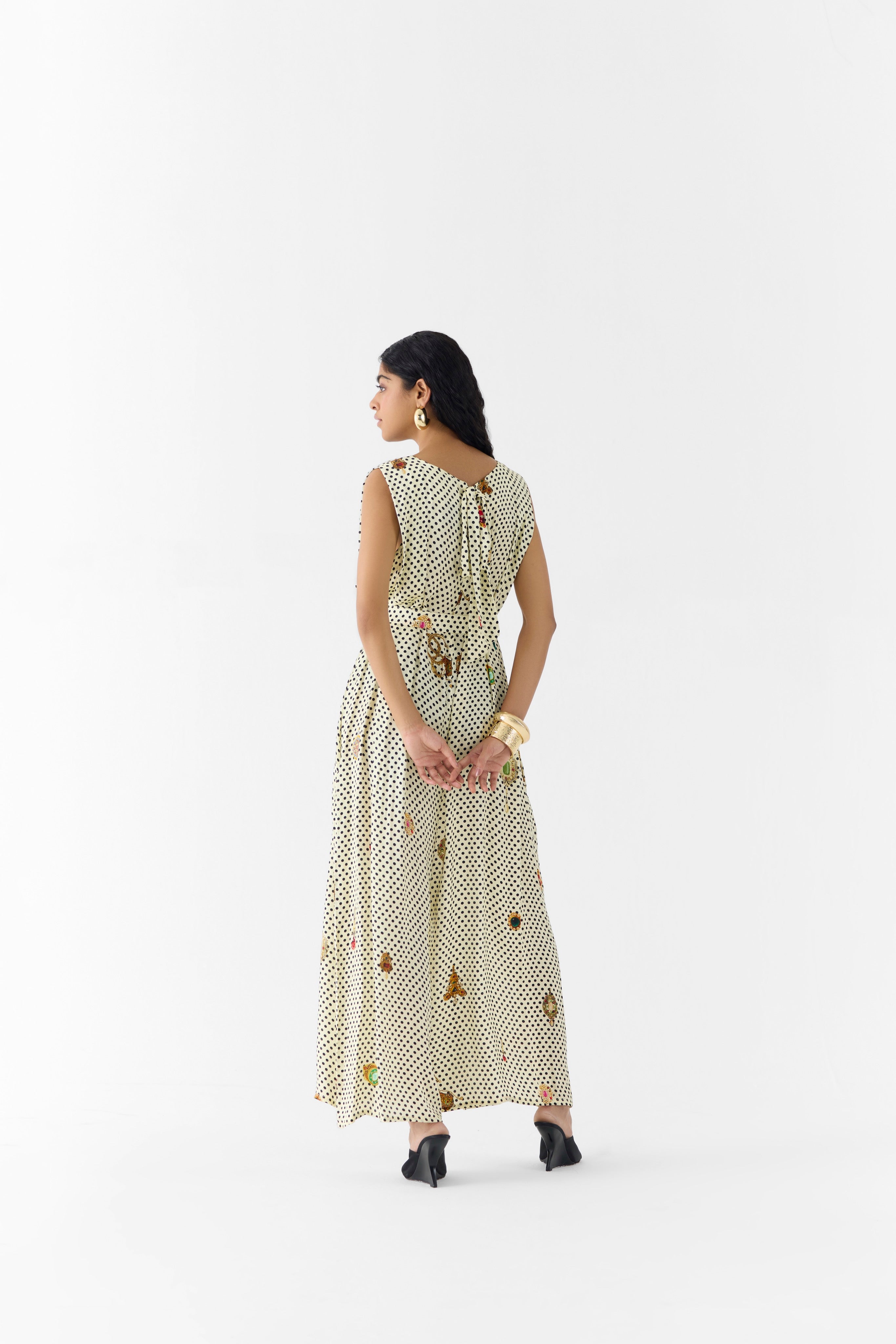 PEARL POLKA DOT JUMPSUIT