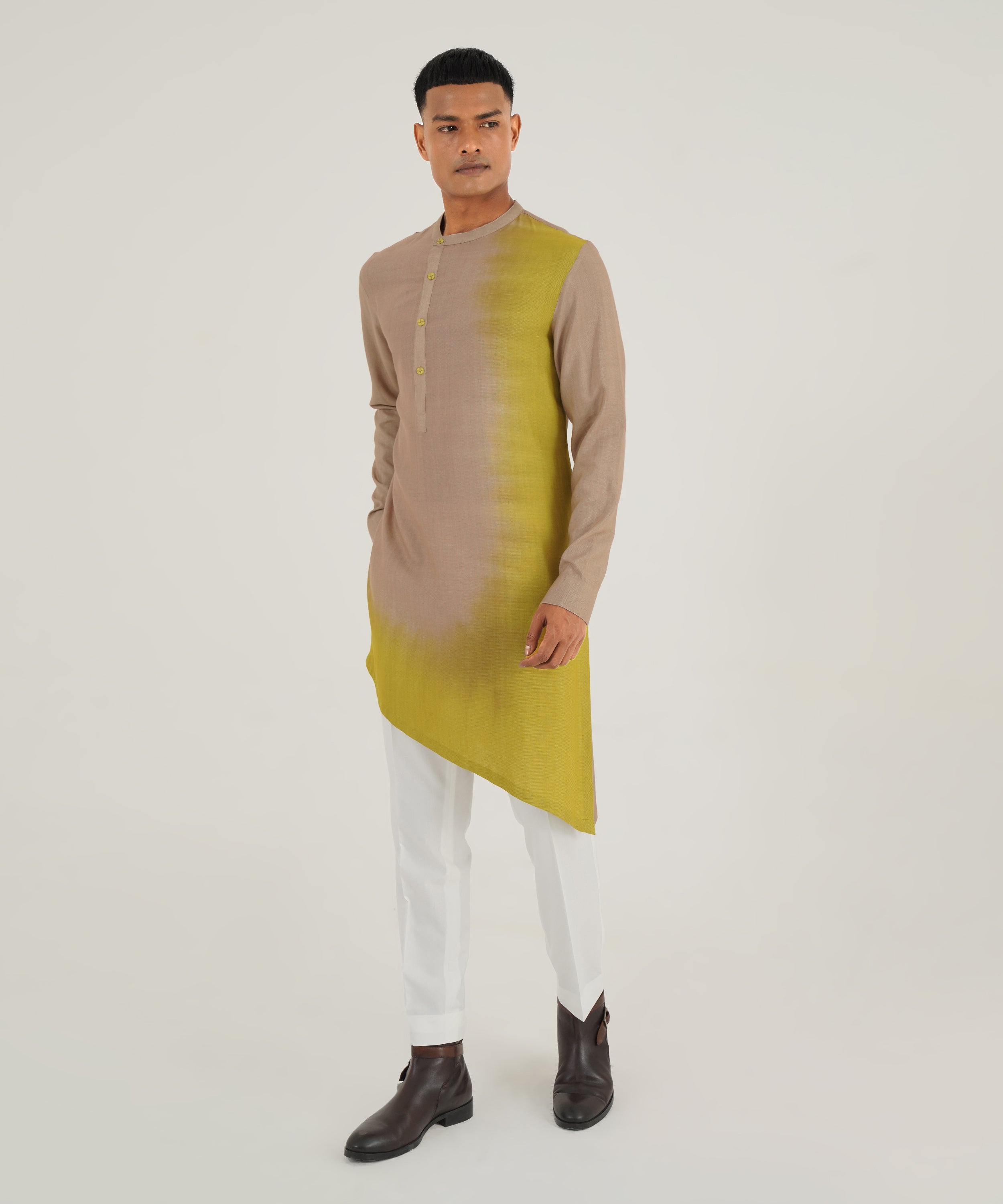 Dip Dyed Asymmetric Kurta