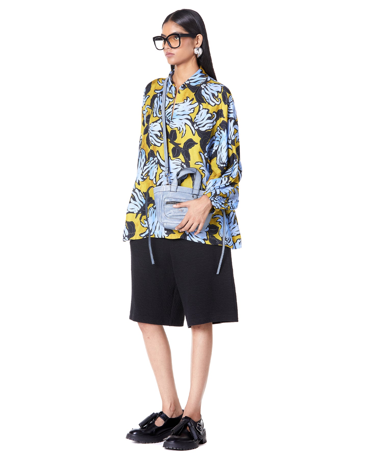 FLORA POLO BATWING SHIRT