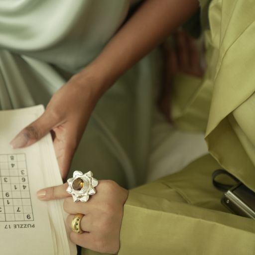 Twilight Petals Ring