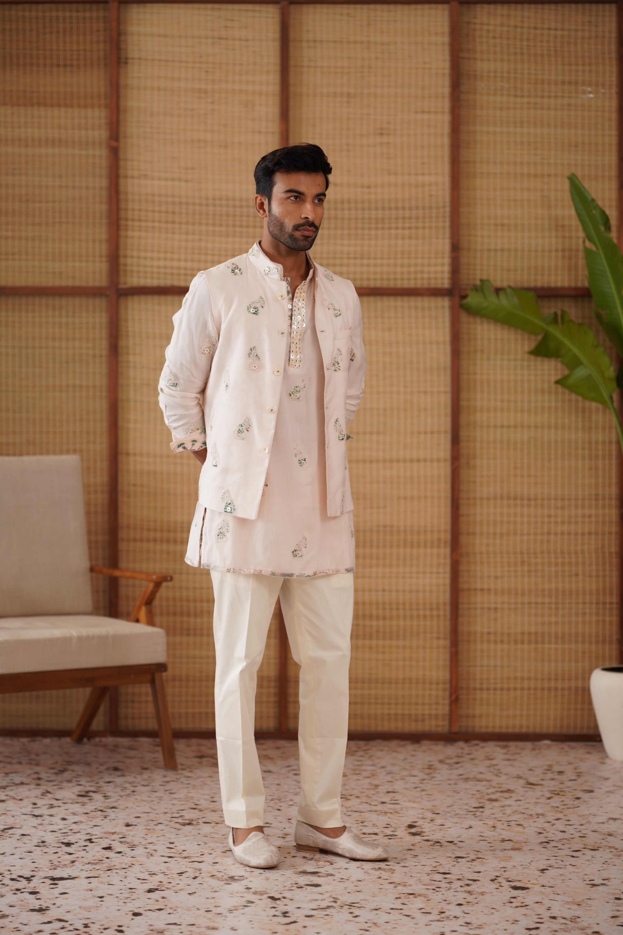 Gramophone Nehru Jacket Set