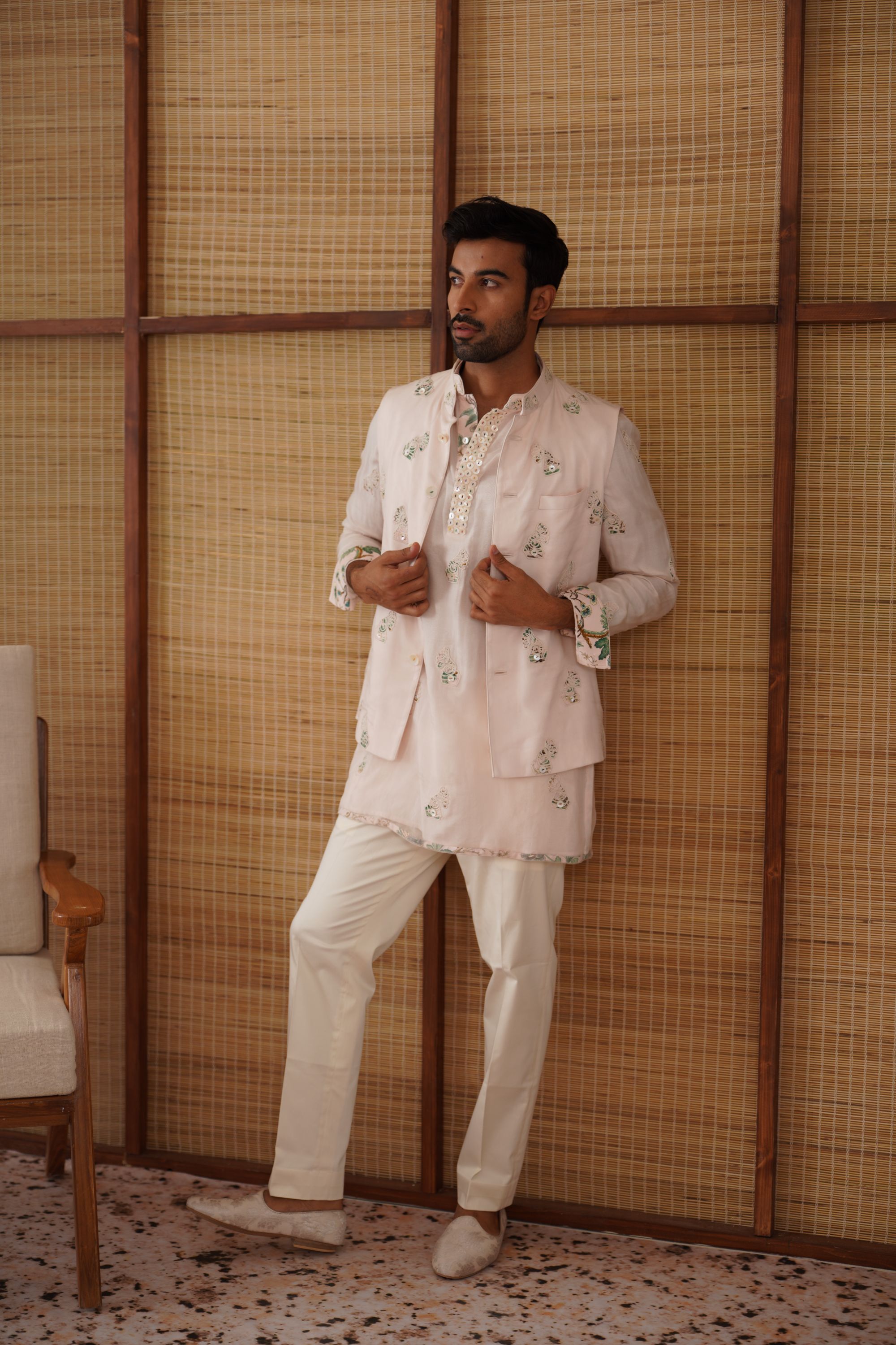 Gramophone Nehru Jacket Set