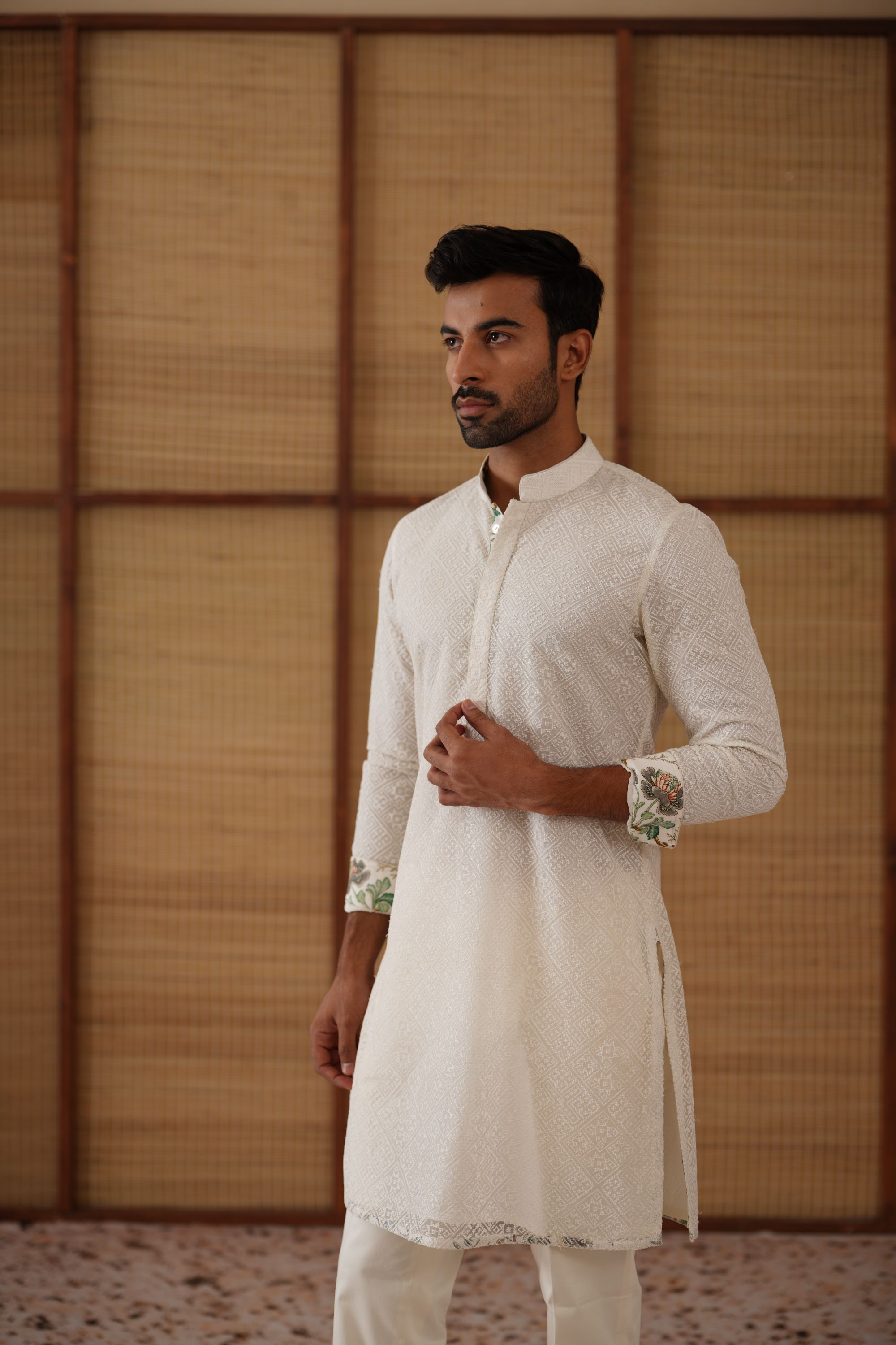 Kairos Diamond Kurta Set