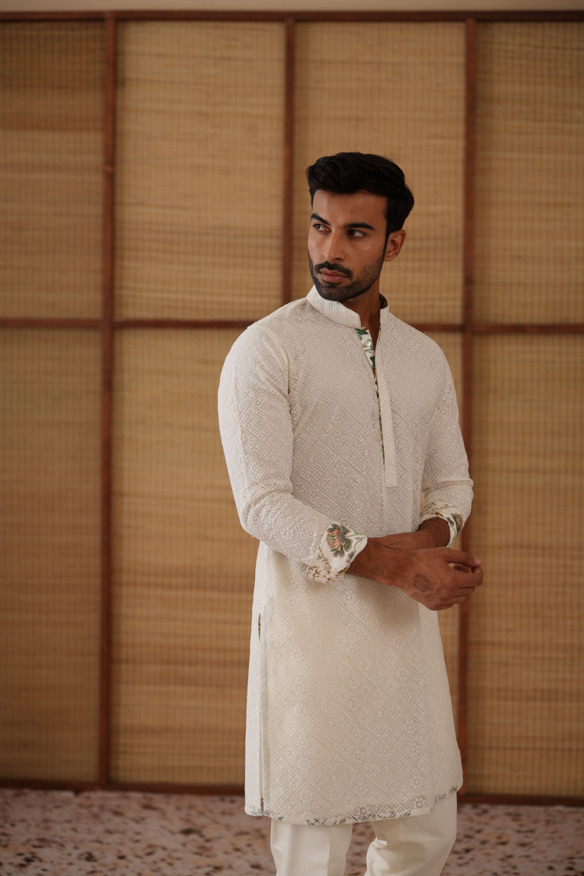 Kairos Diamond Kurta Set